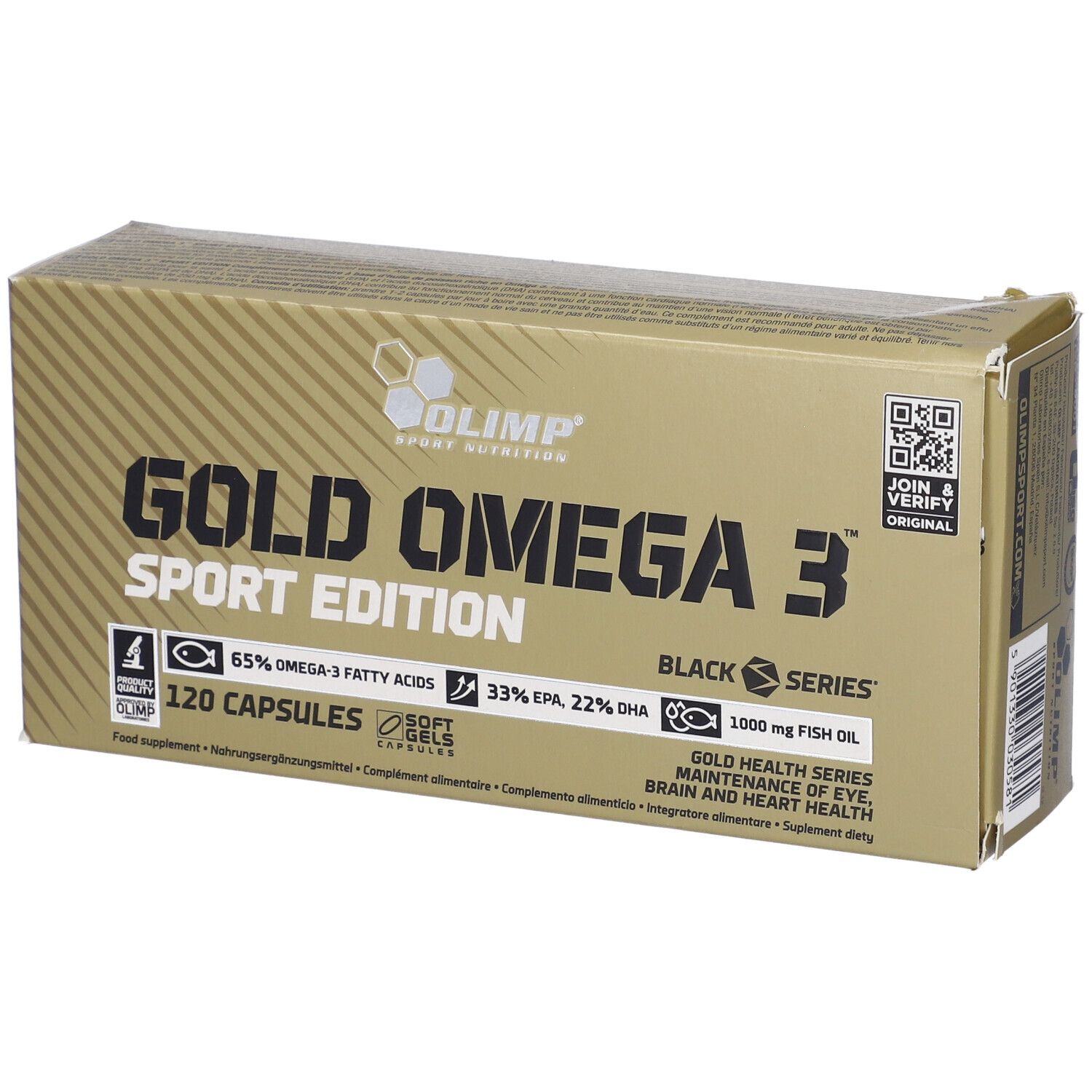Olimp Gold Omega 3 Sport Edition Capsule