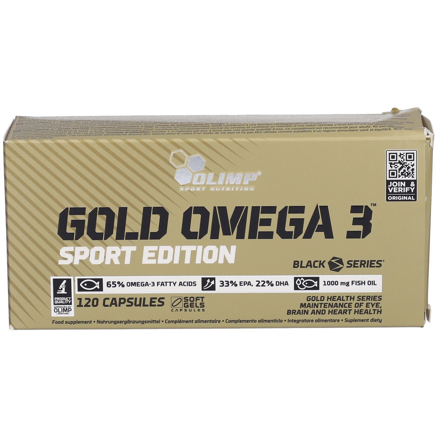 Olimp Gold Omega 3 Sport Edition Capsule