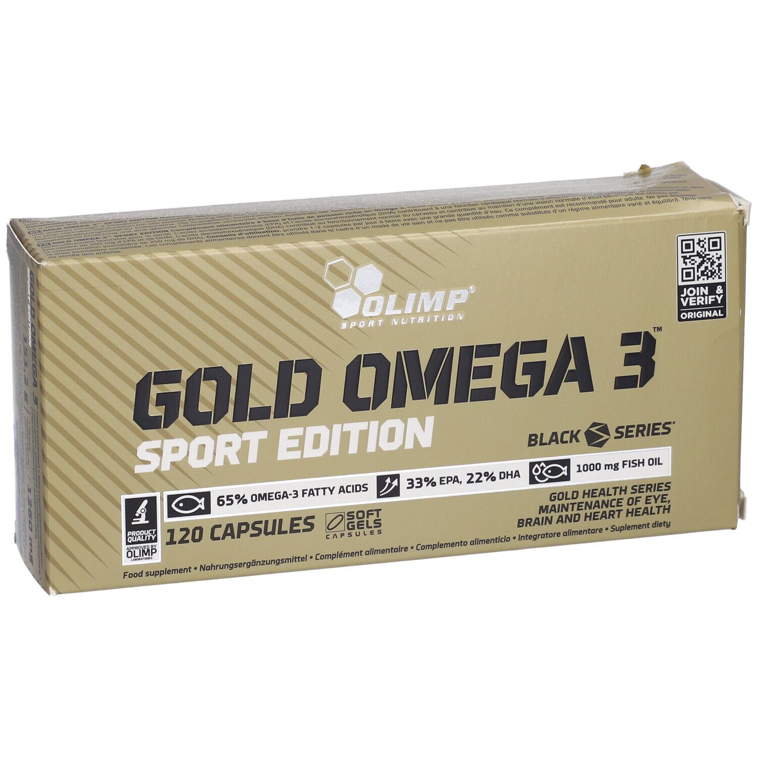 Olimp Gold Omega 3 Sport Edition Capsule
