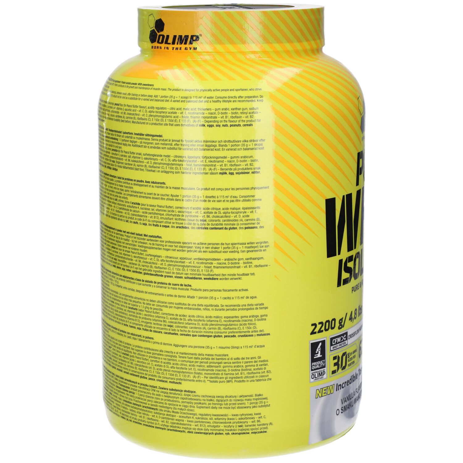Olimp Pure Whey Isolate 95 Gusto Vanilla Polvere