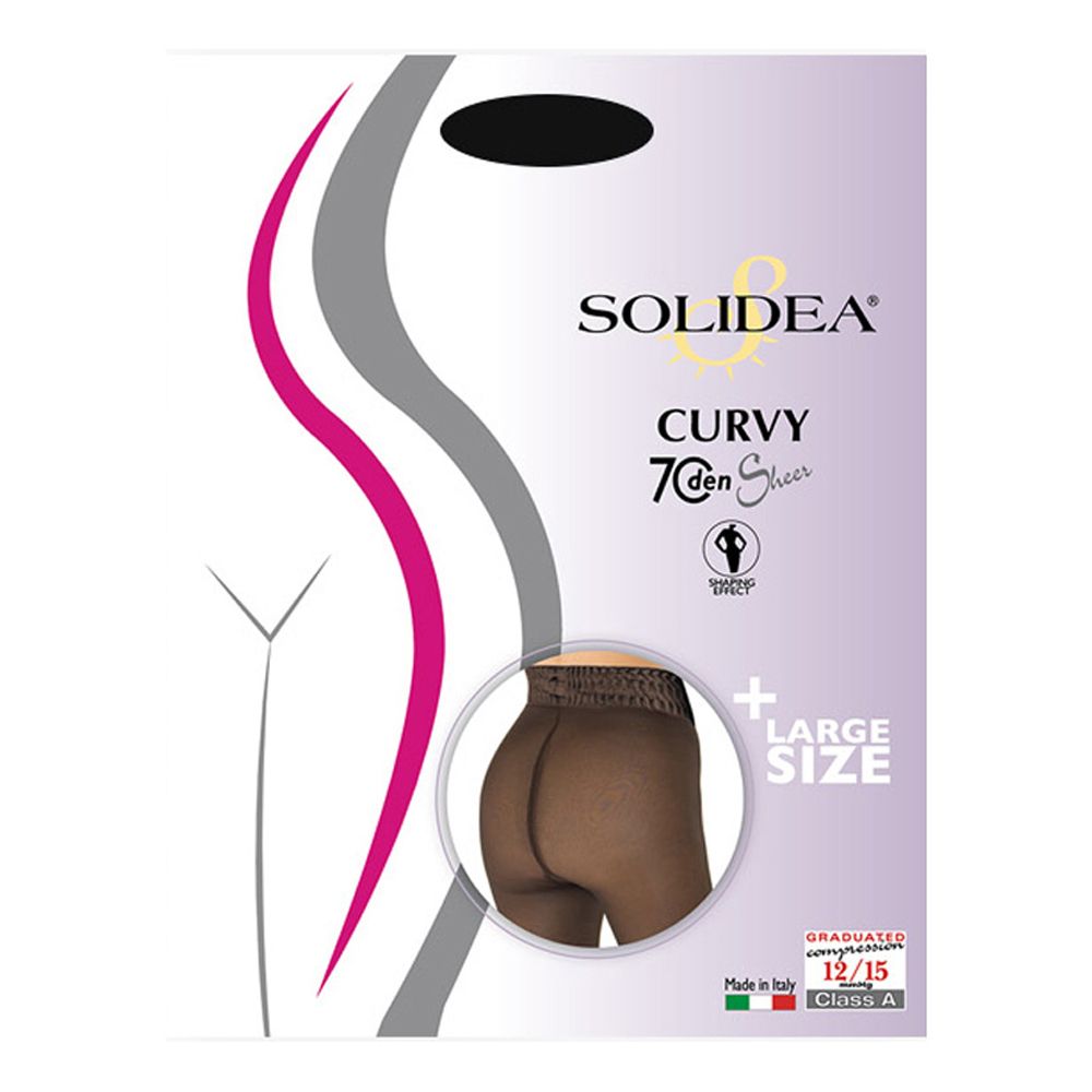 Solidea Collant Curvy 70 DEN Colore Camel Taglia 2/M-XL
