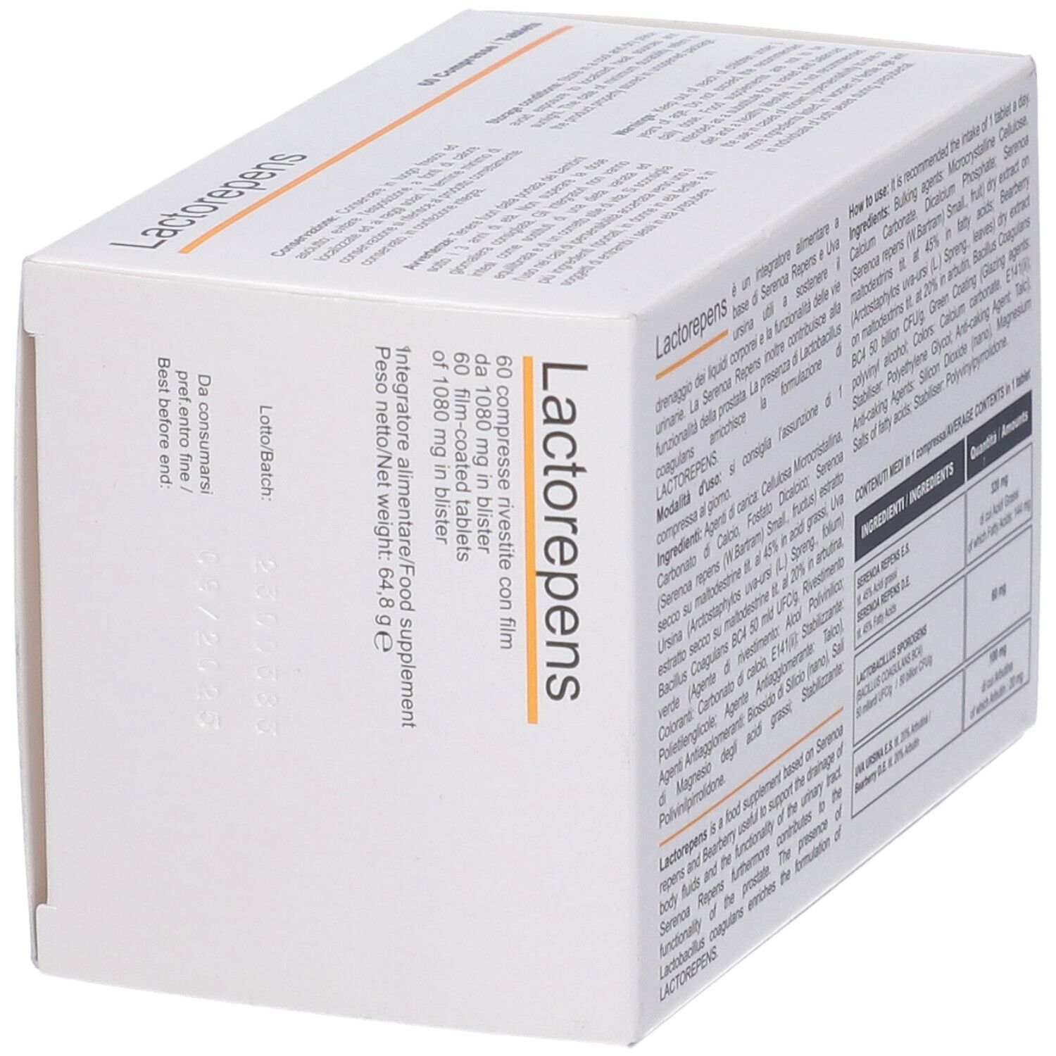 Lactorepens 60 Compresse