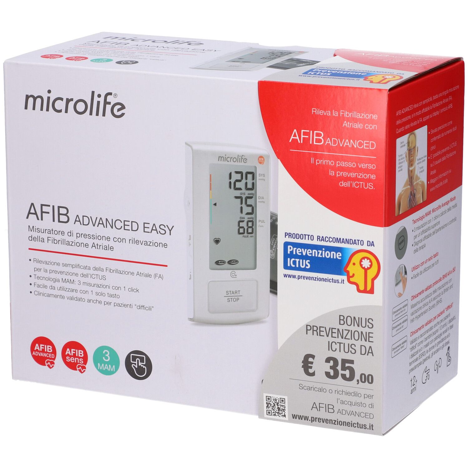 Misuratore Di Pressione Microlife Afib Advanced Easy