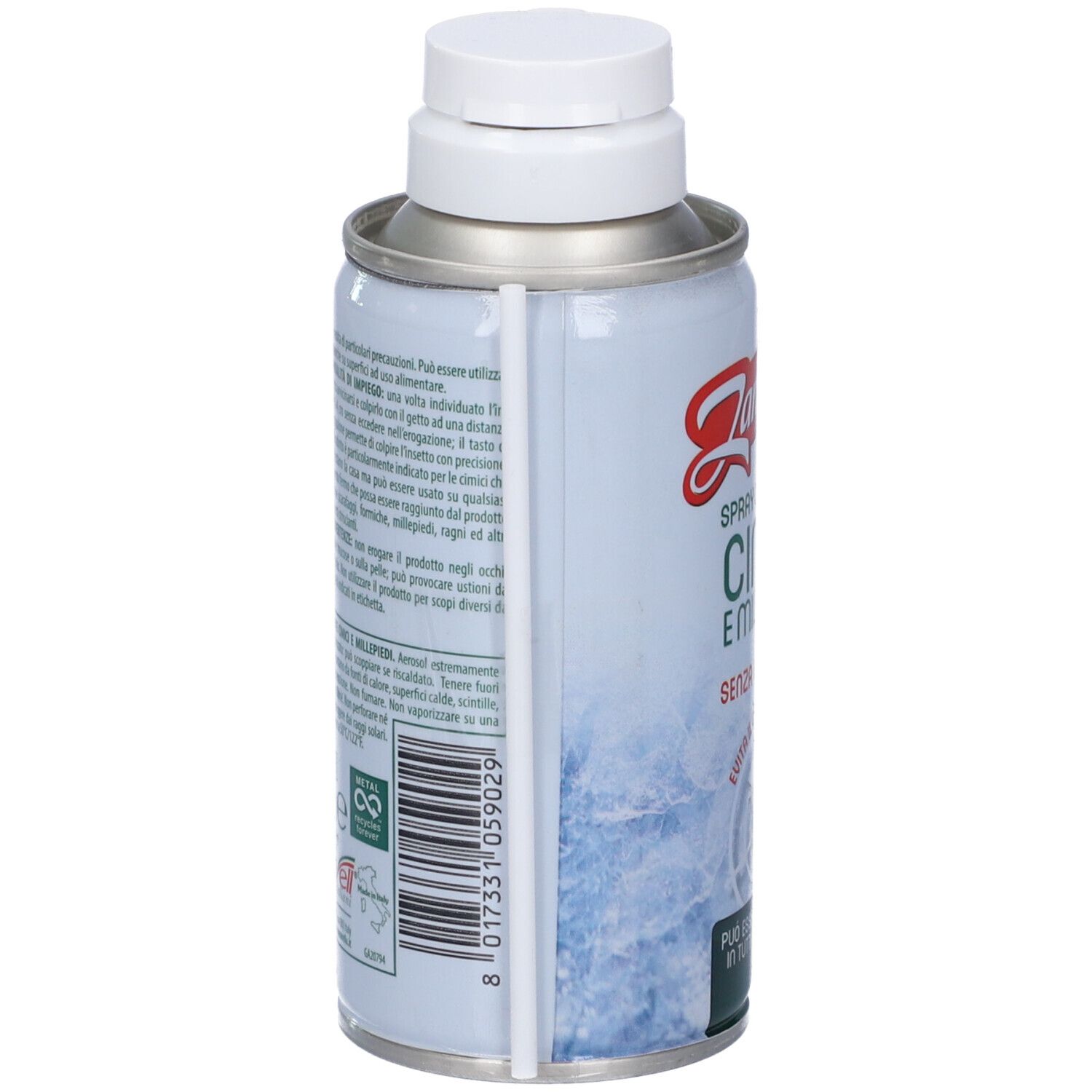 Zanzarella Ambiente Spray Congelante Cimici e Millepiedi