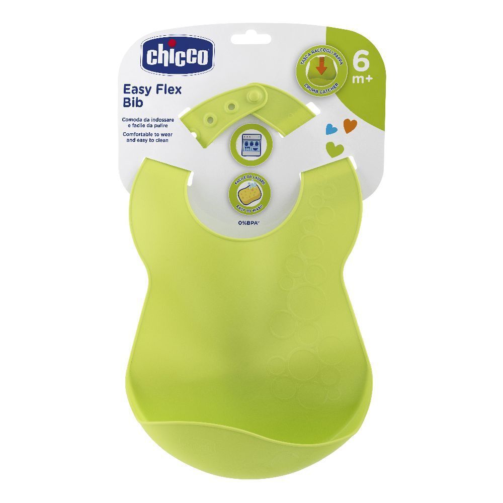 Chicco Bavaglina Rigida 6M+ Verde