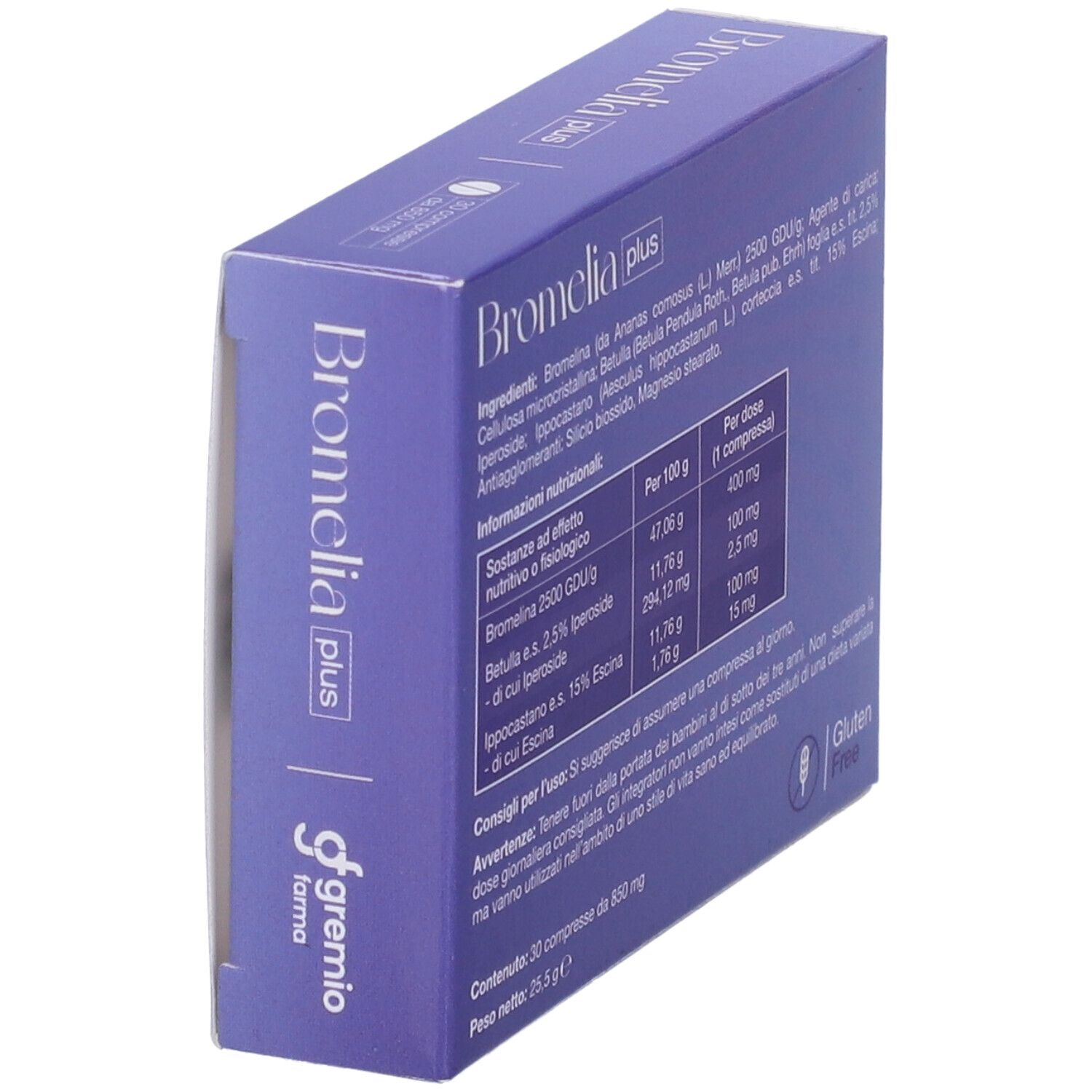 Bromelia Plus 30 Compresse 850 Mg