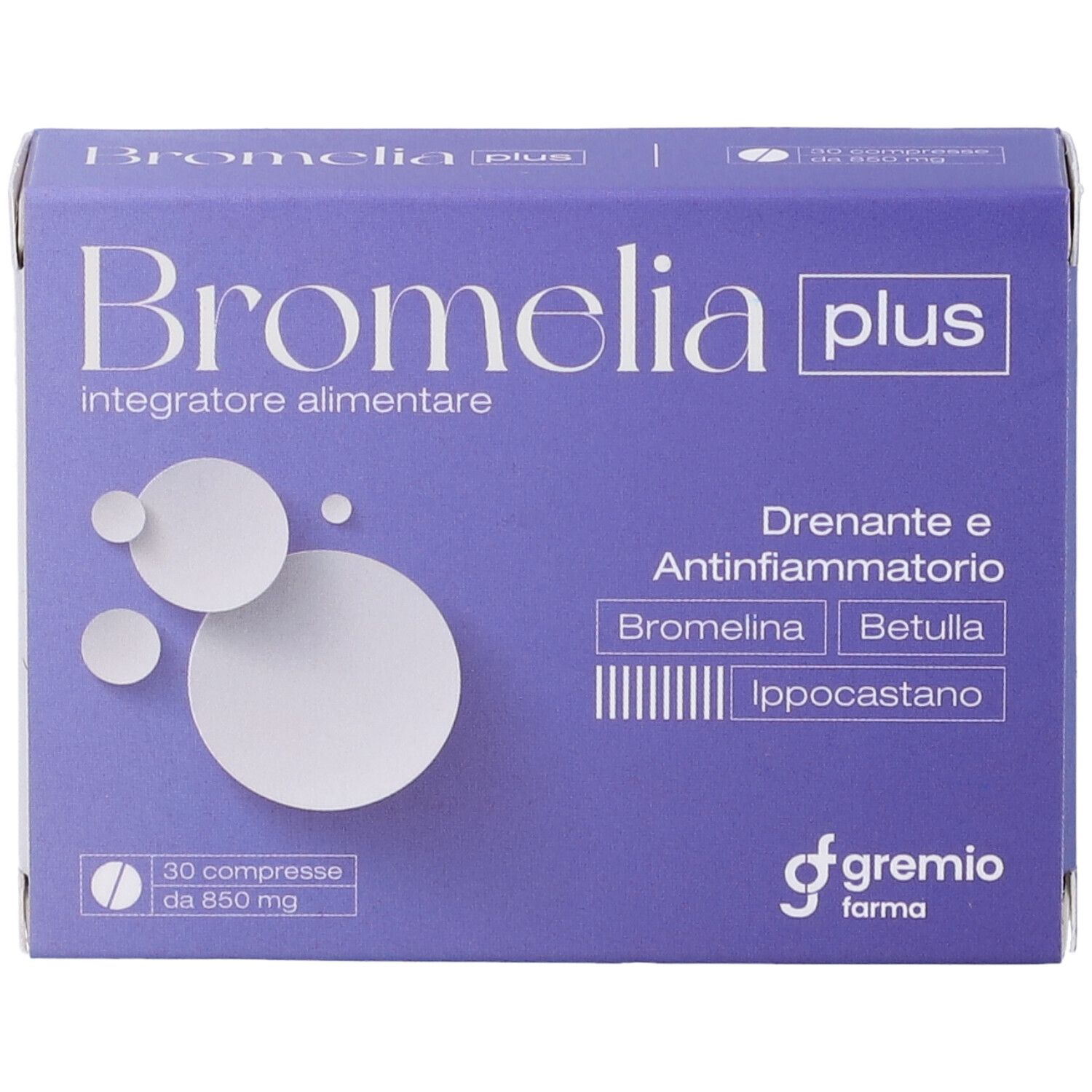 Bromelia Plus 30 Compresse 850 Mg