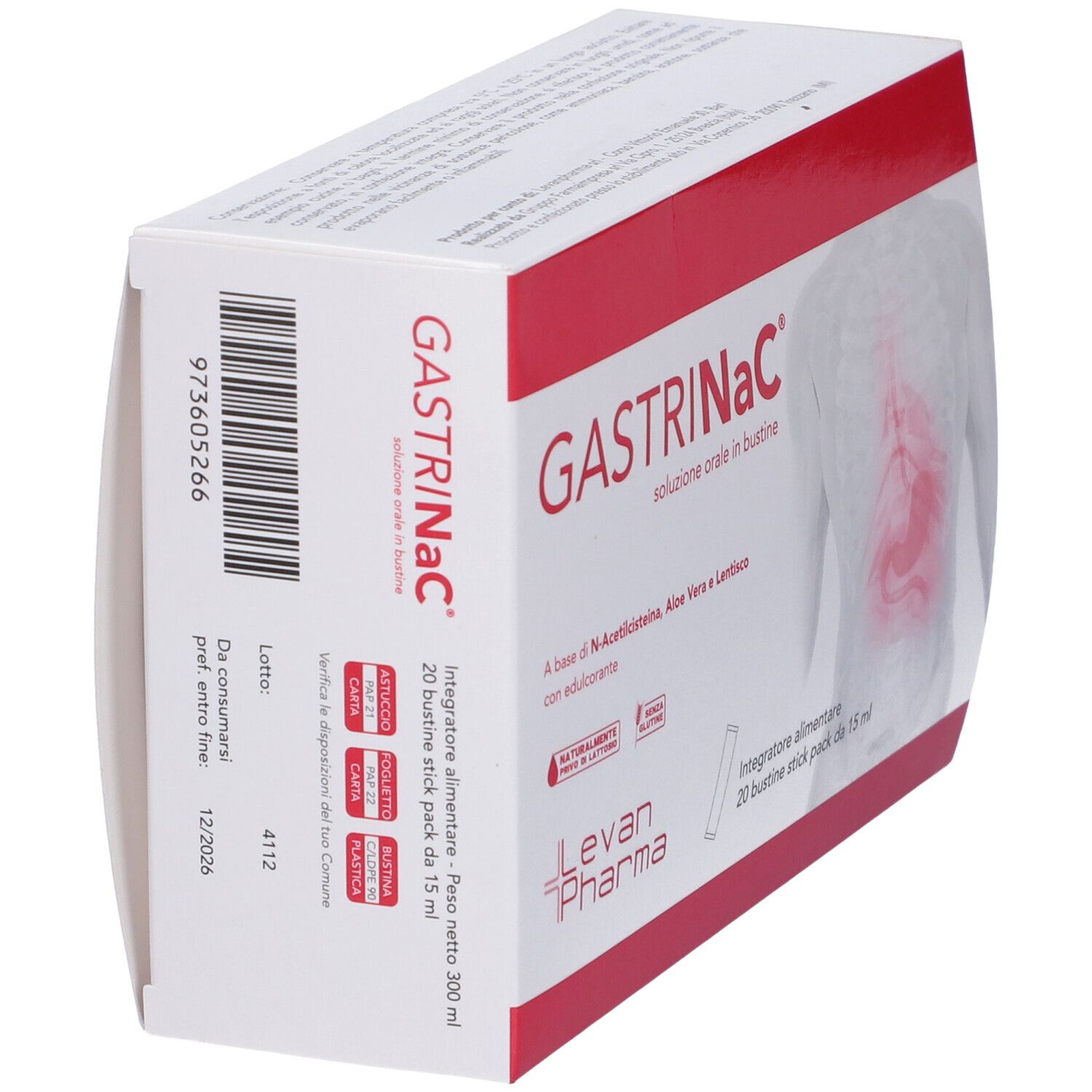 Levan Pharma Gastrinac Stick Orali