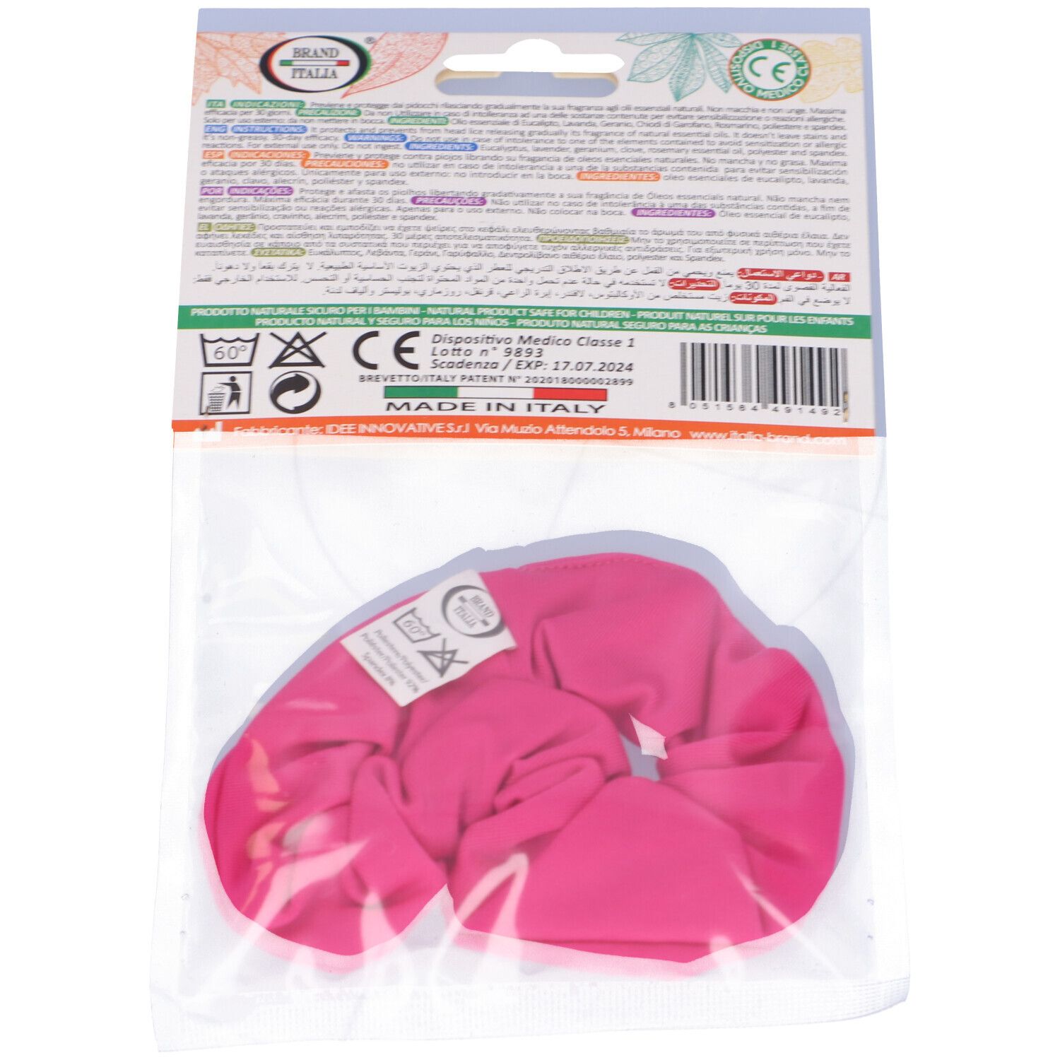 Elastico Per Capelli Per Prevenire E Proteggere Dai Pidocchi Pidocchi Go