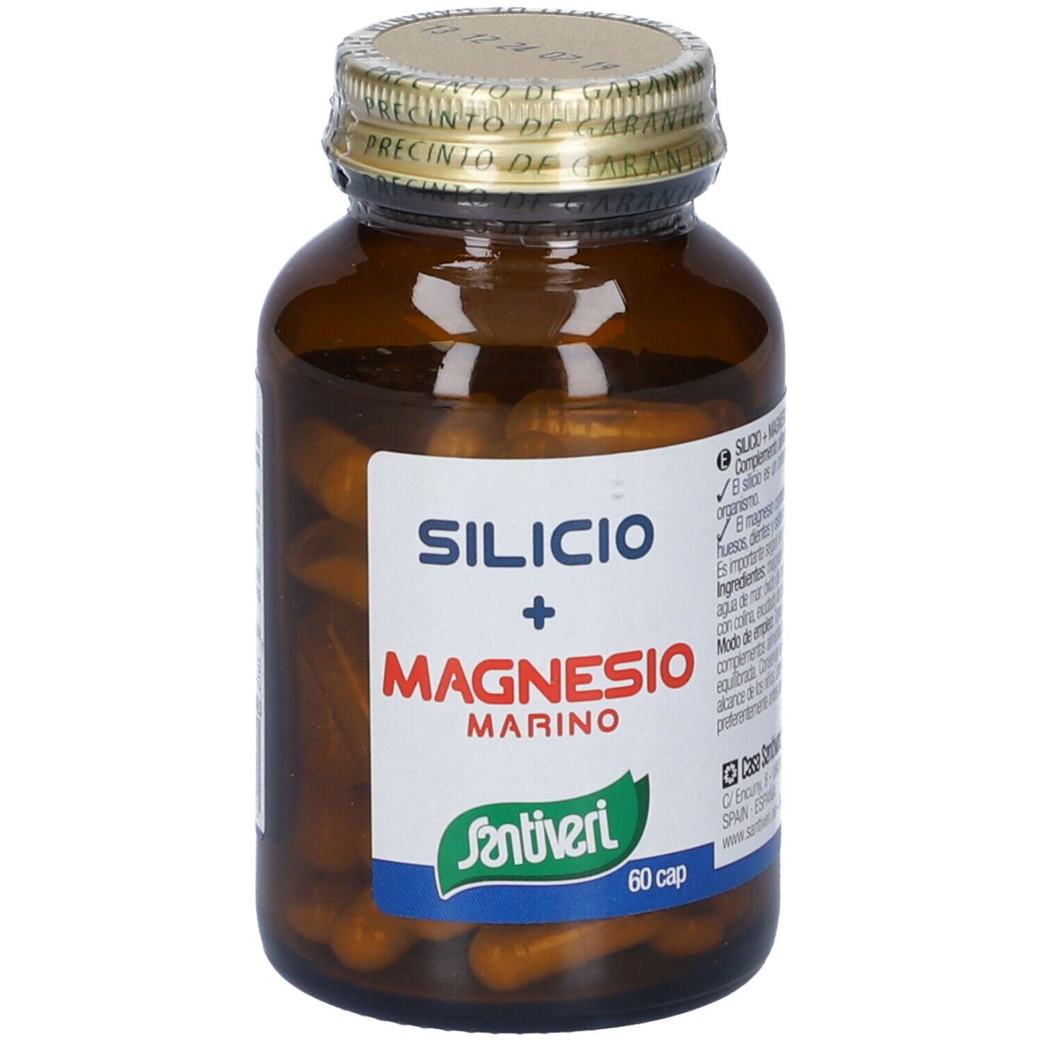 Silicio + Magnesio Marino 60 Capsule 28 G