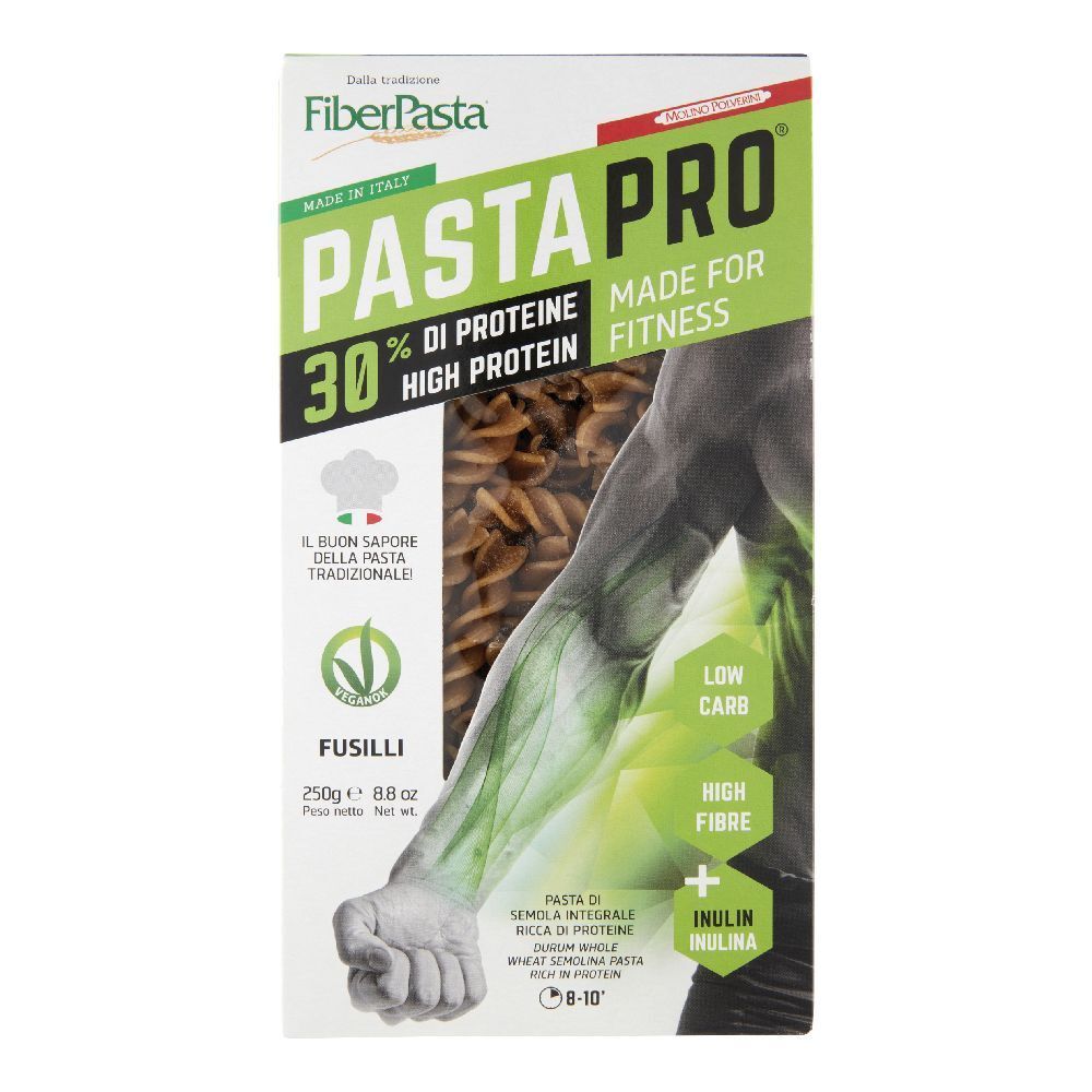 Pastapro Fusilli Integrali 30% Proteine 250 G