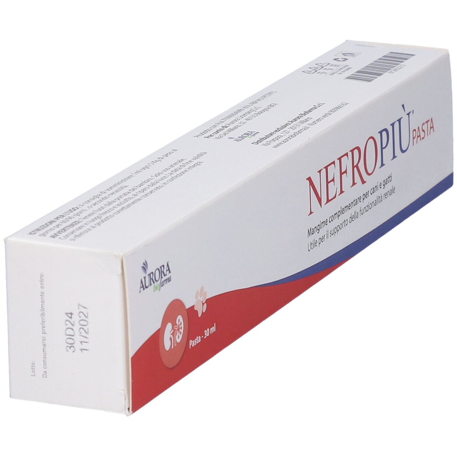 Confezione di FolicVet, 15 compresse, 10.5g, per cani e gatti.