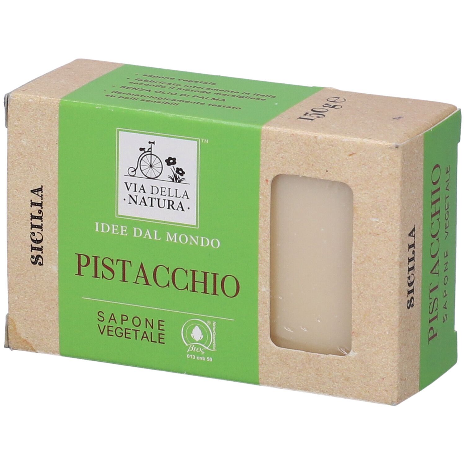 Via Della Natura Idee Dal Mondosapone Pistacchio Sicilia 150 G