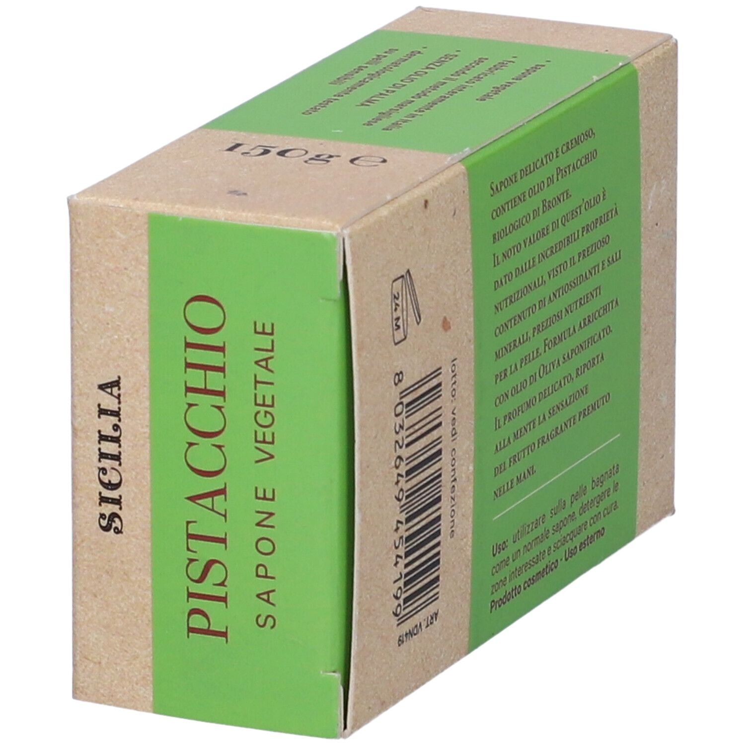 Via Della Natura Idee Dal Mondosapone Pistacchio Sicilia 150 G