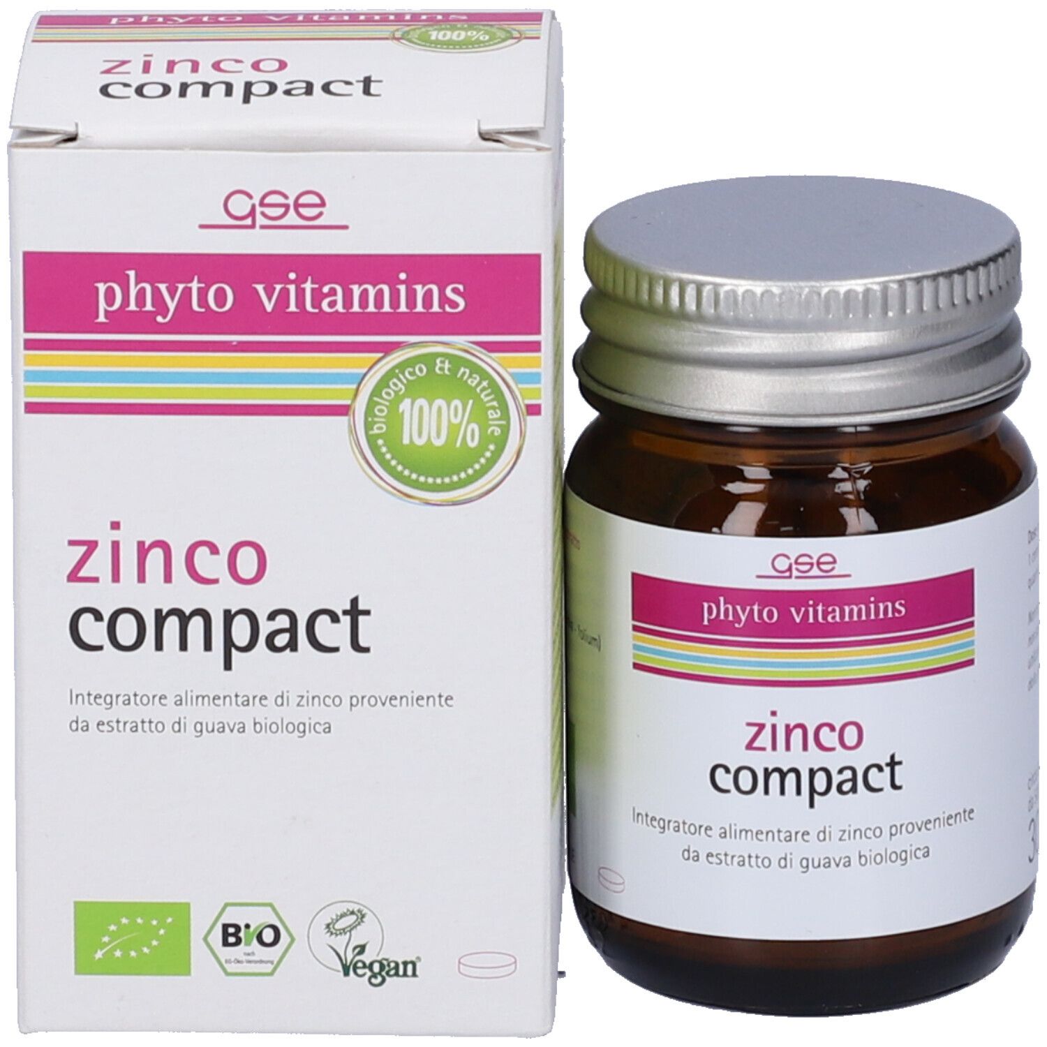 GSE Phyto Vitamins Zinco Compact Compresse