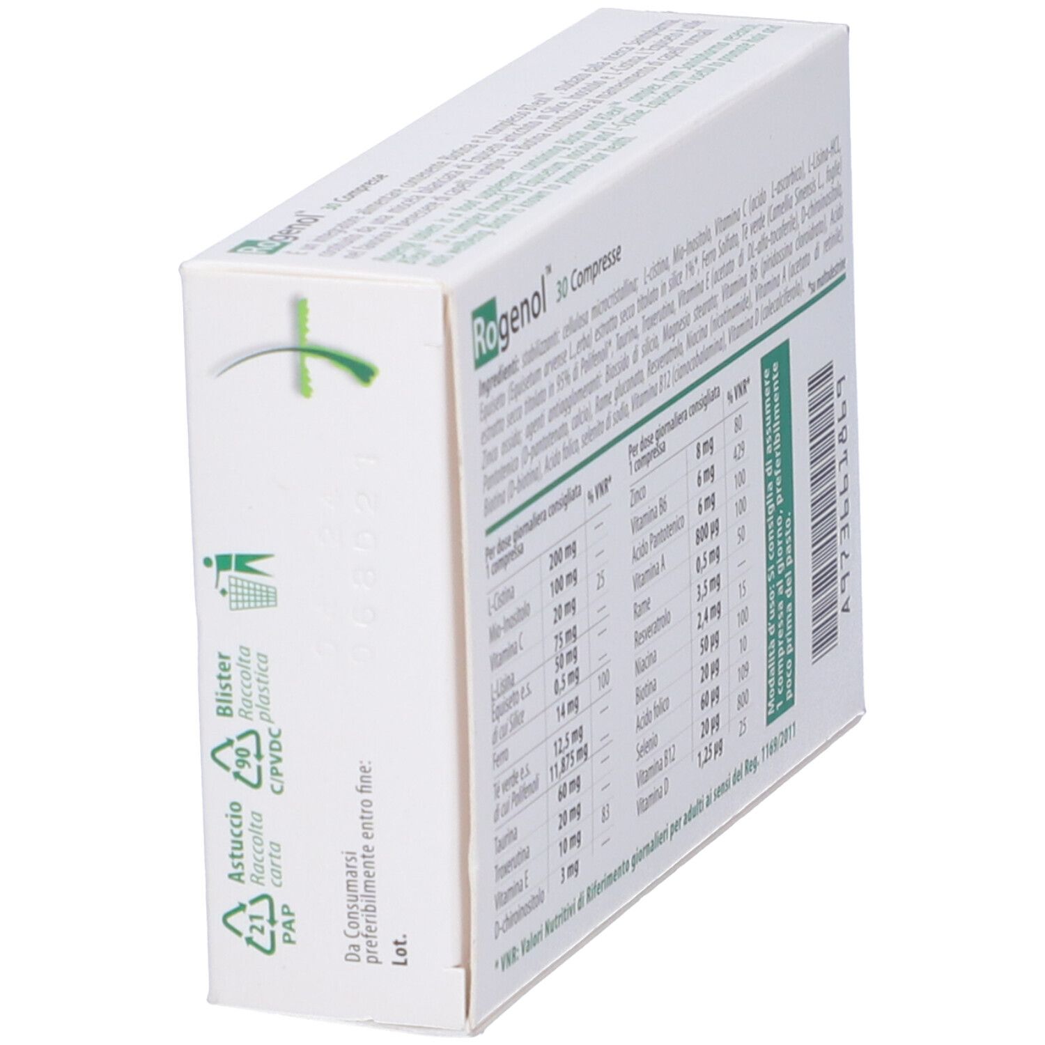 Rogenol 30 Compresse