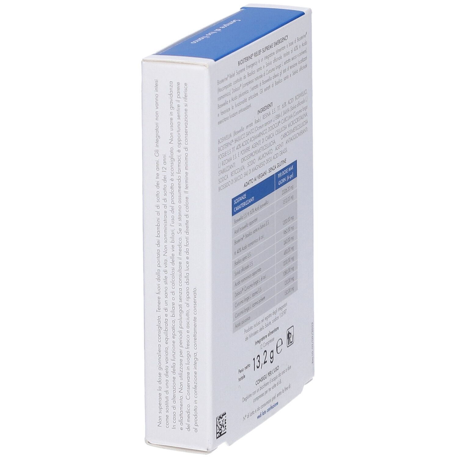 Biosterine Relief Supreme Emergency 12 Compresse