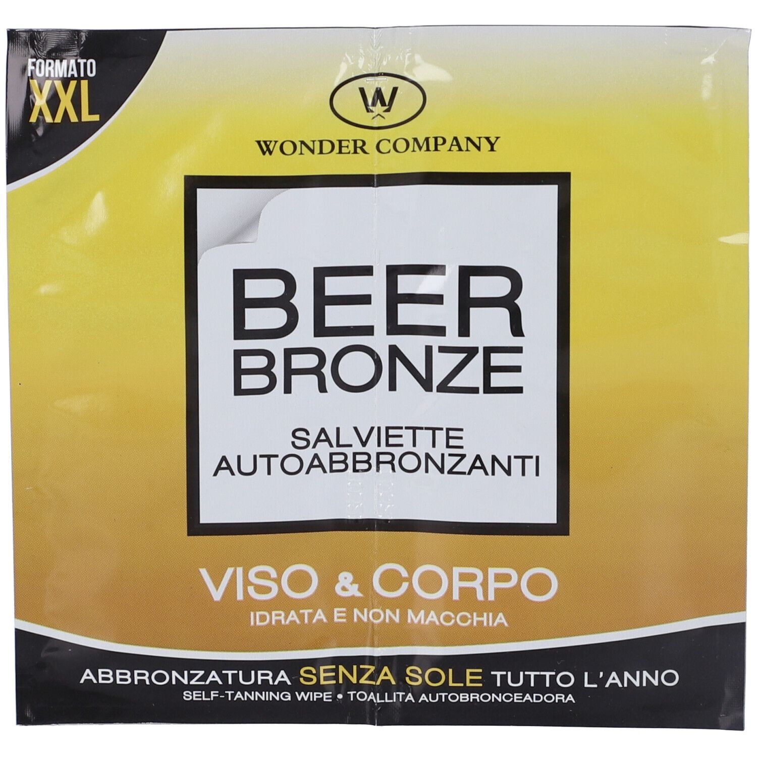 Wonder Company Beer Bronze Salviette Abbronzanti