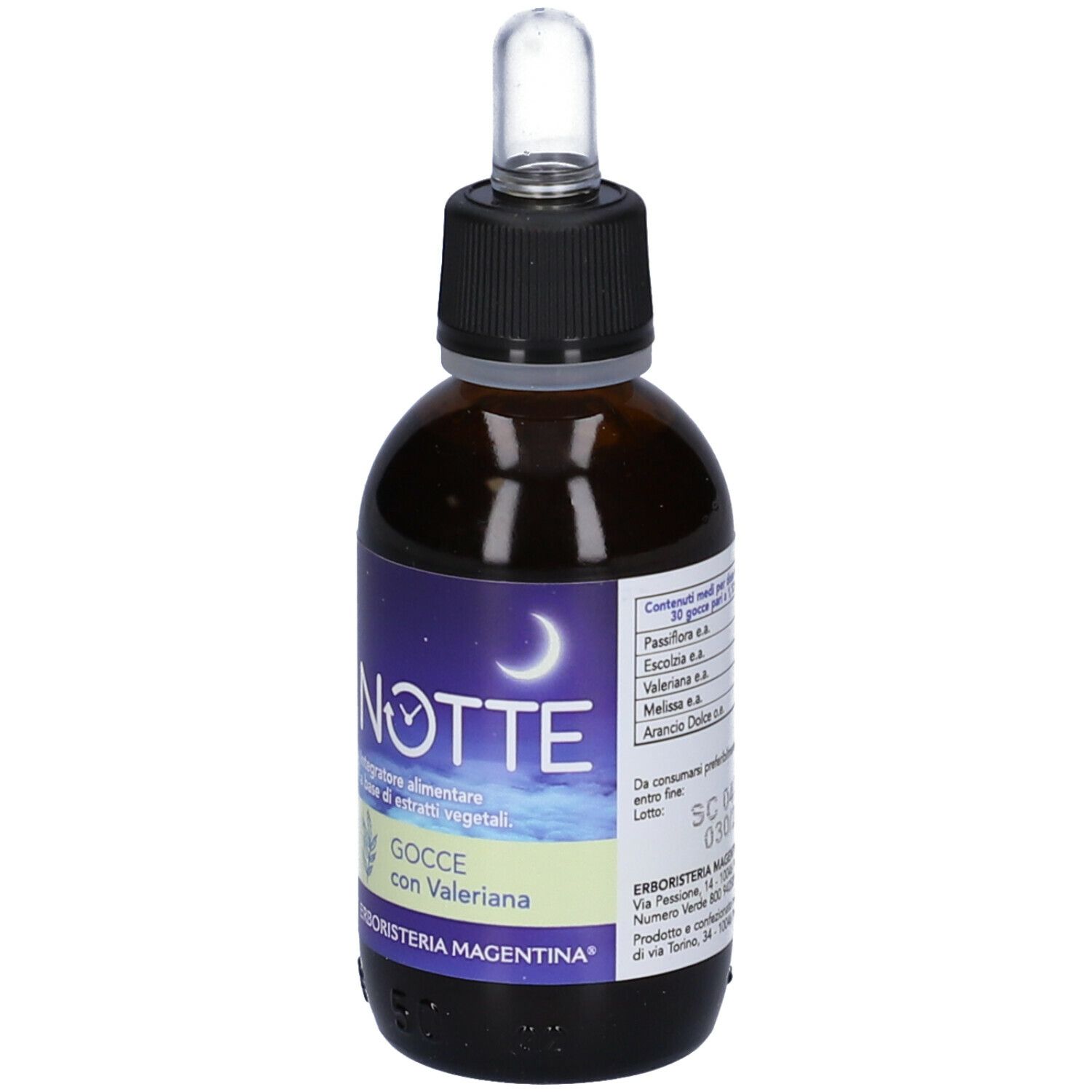 Notte Valeriana Gocce 50 Ml