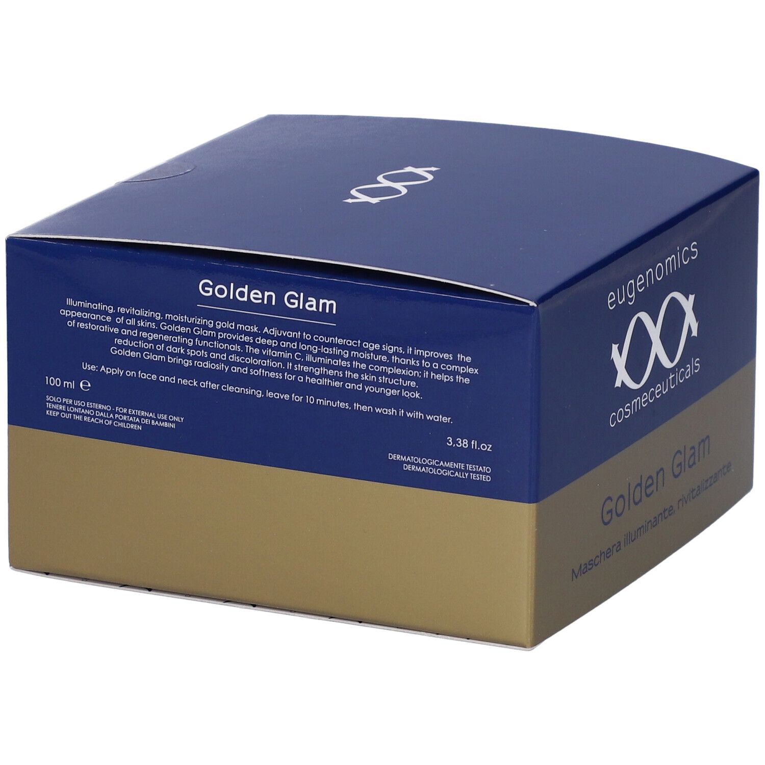 Eugenomics Purifing Golden Glam Maschera