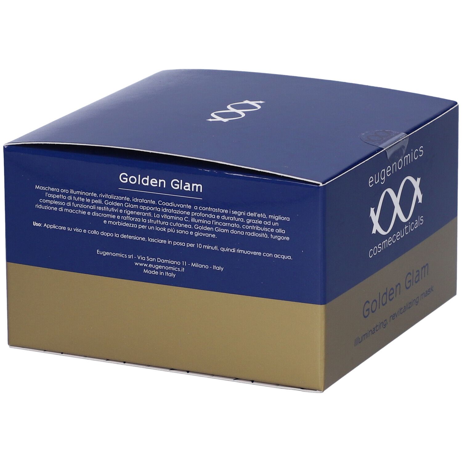Eugenomics Purifing Golden Glam Maschera