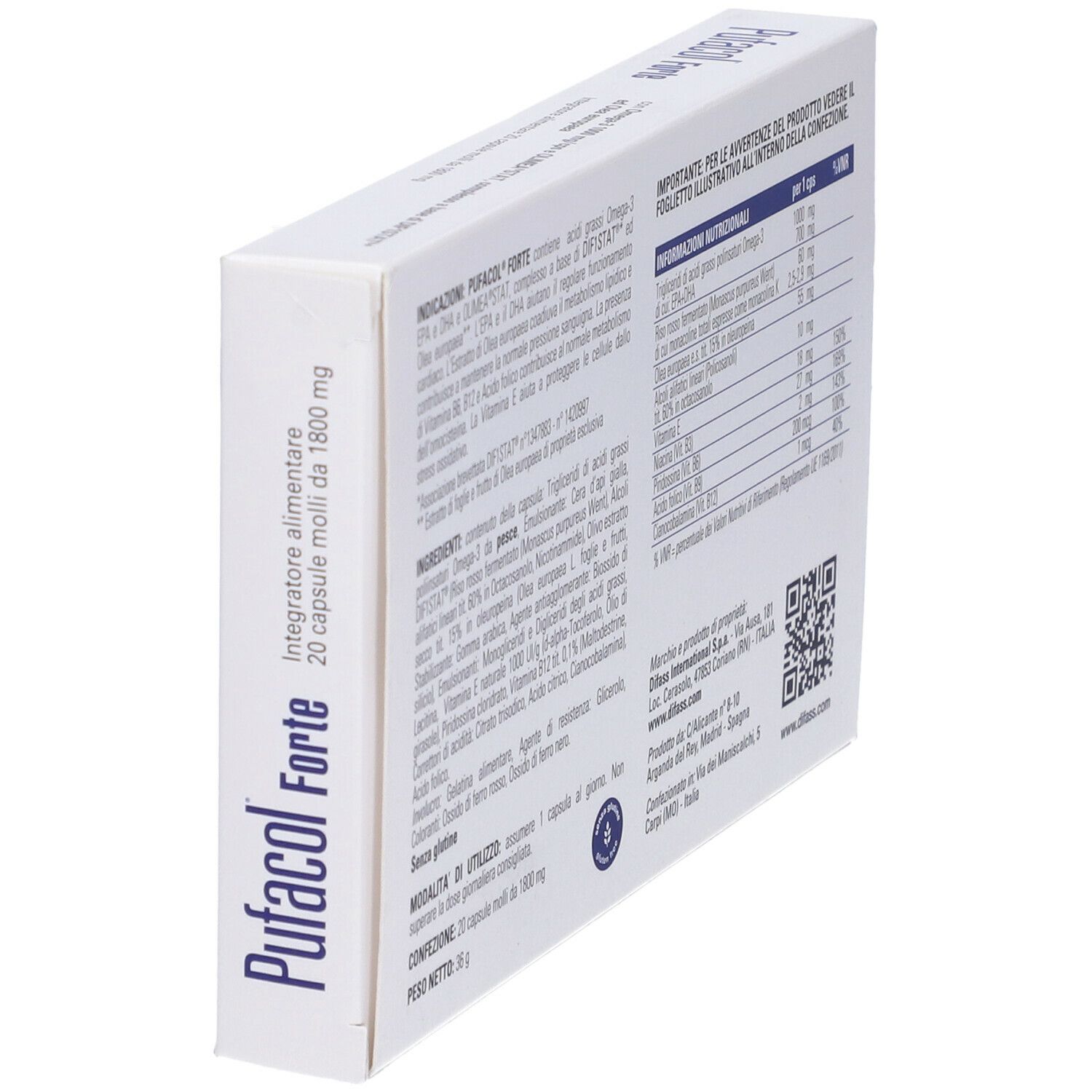 Difass Pufacol Forte Capsule Molli