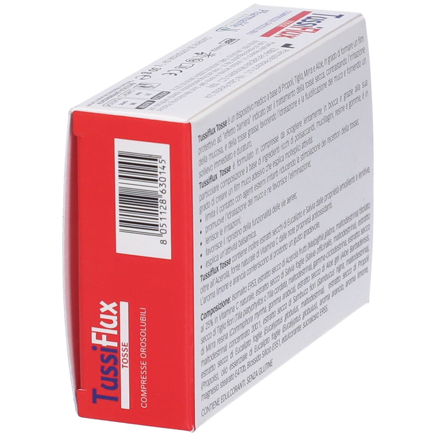 Tussiflux Tosse 30 Compresse Orosolubili Dm