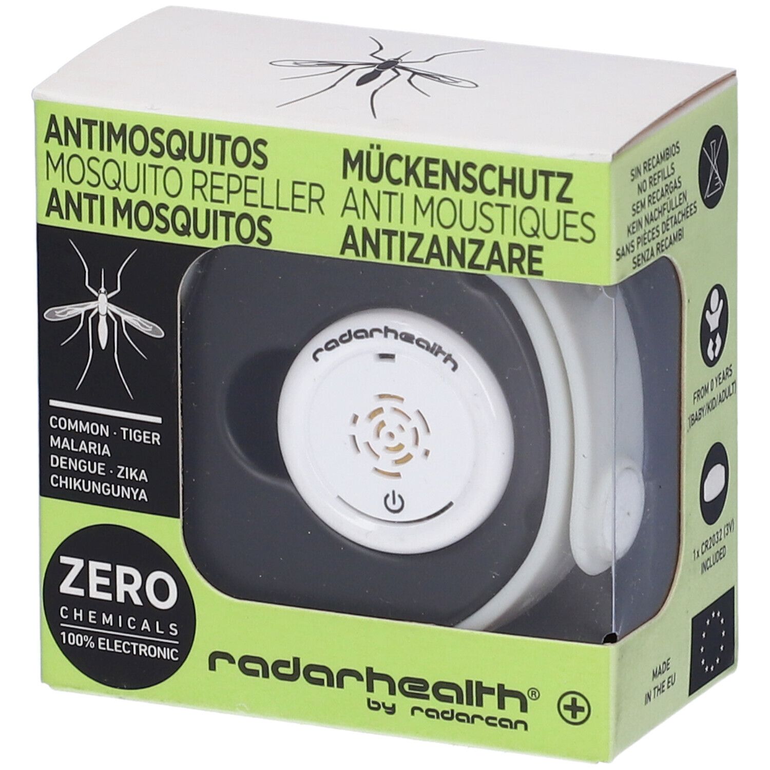 Radarhealth Plus Anti Zanzare Portatile