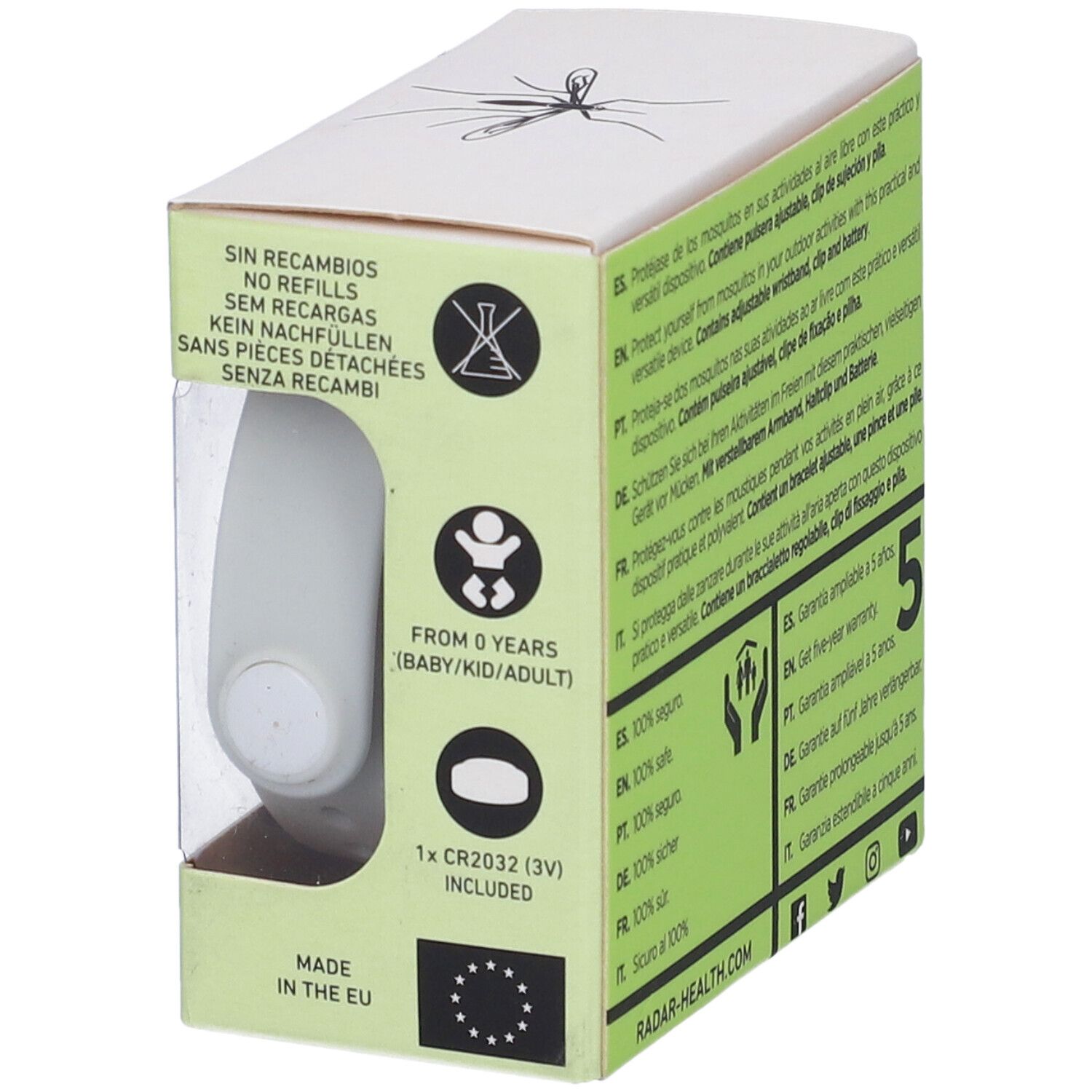 Radarhealth Plus Anti Zanzare Portatile