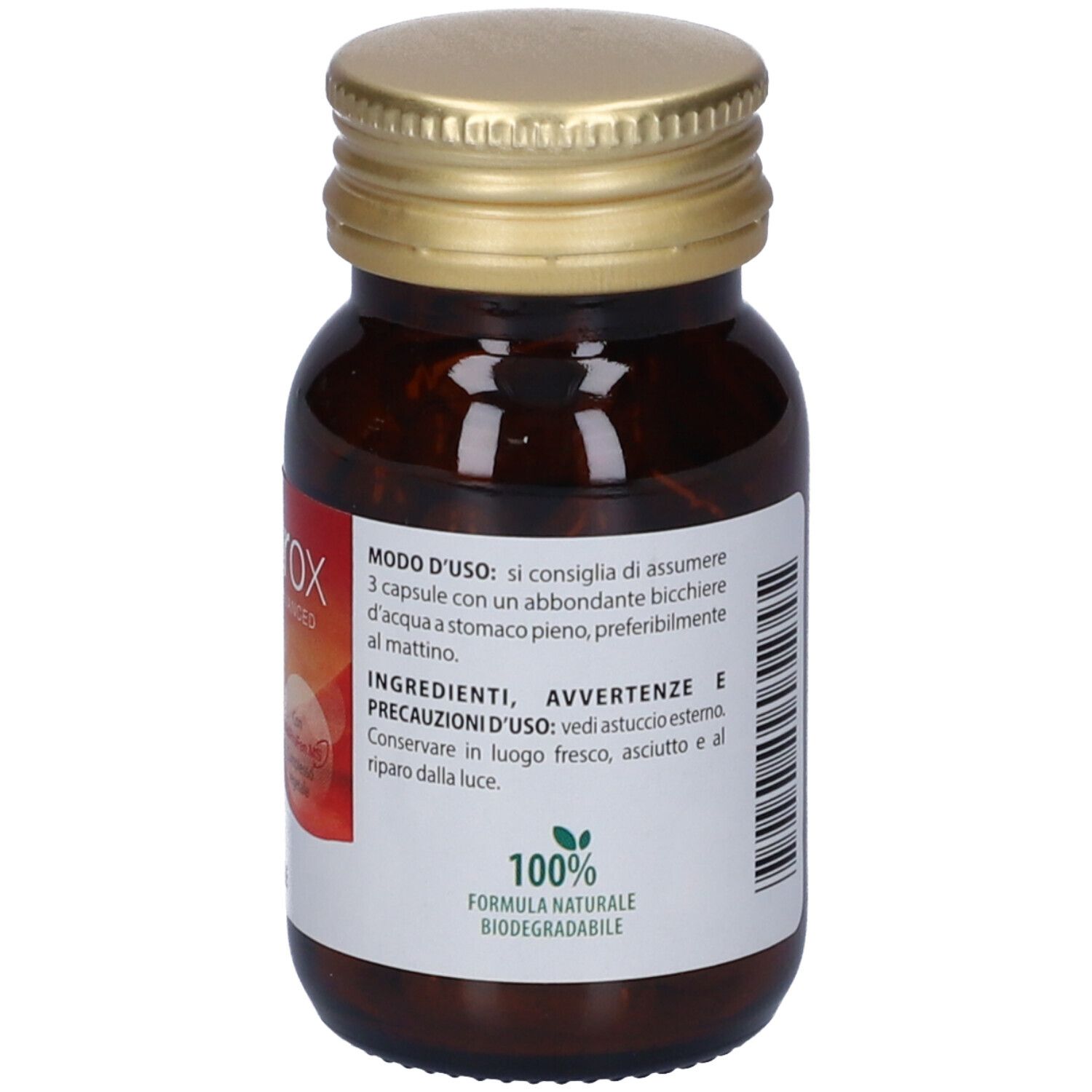 Confezione Adiprox Advanced. Scatola rossa con informazioni sul prodotto e logo.