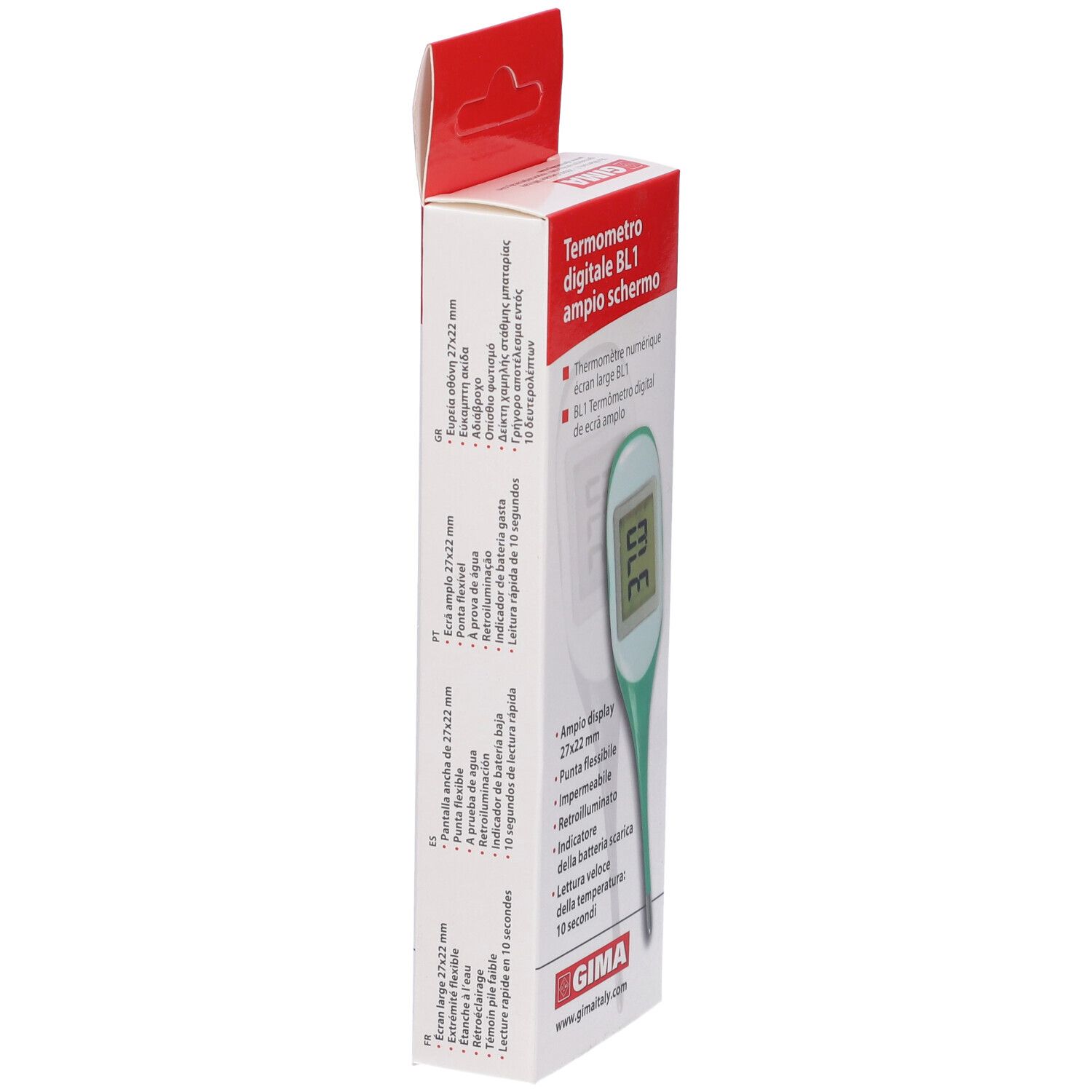 GIMA Termometro Digitale Gima Bl1 Ampio Schermo - Scatola