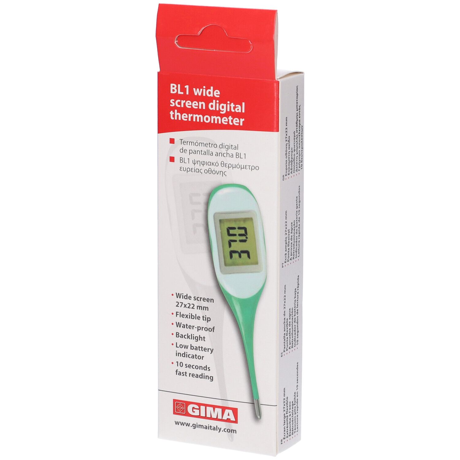 GIMA Termometro Digitale Gima Bl1 Ampio Schermo - Scatola
