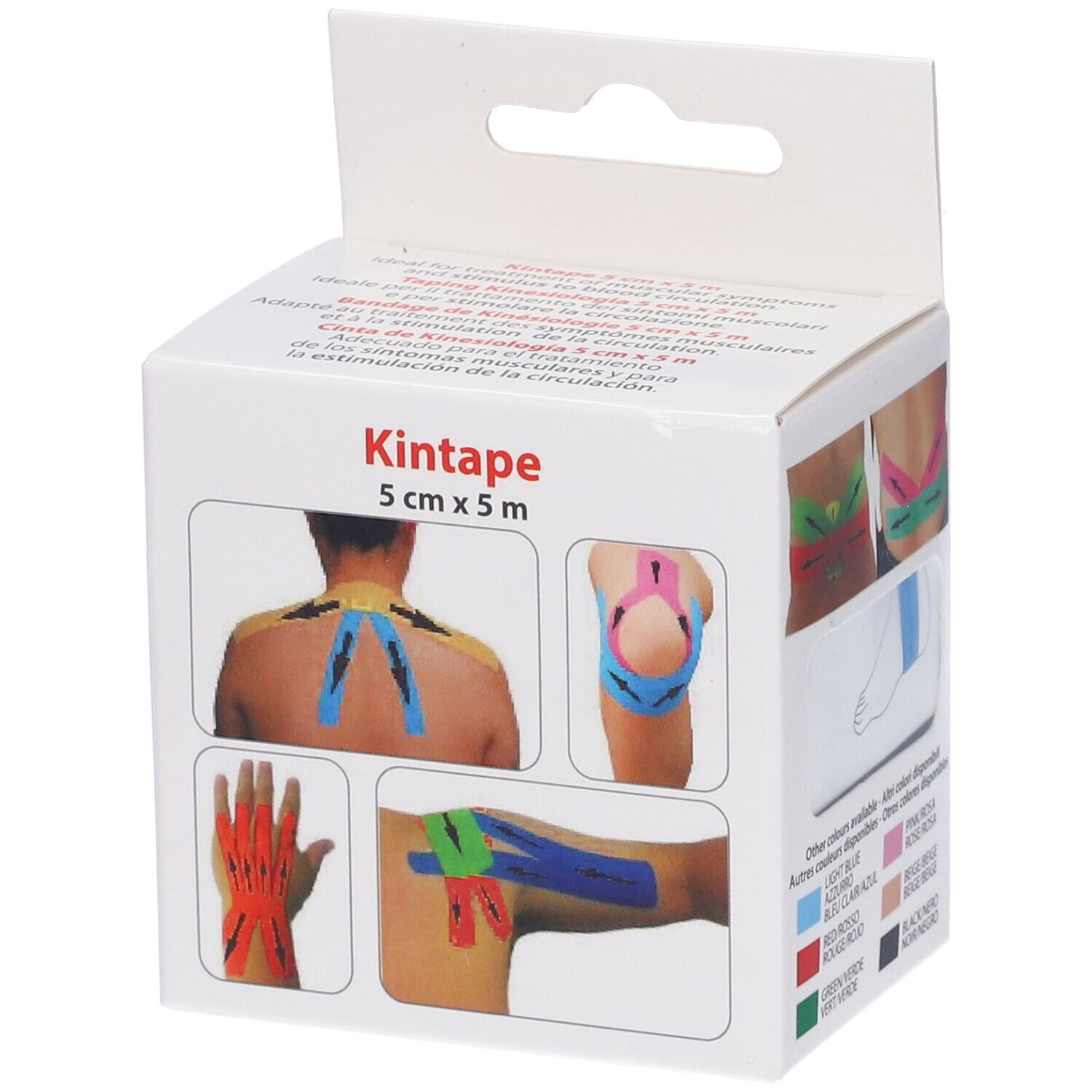 GIMA Taping Kinesiologia 5 M X 5 Cm - Azzurro