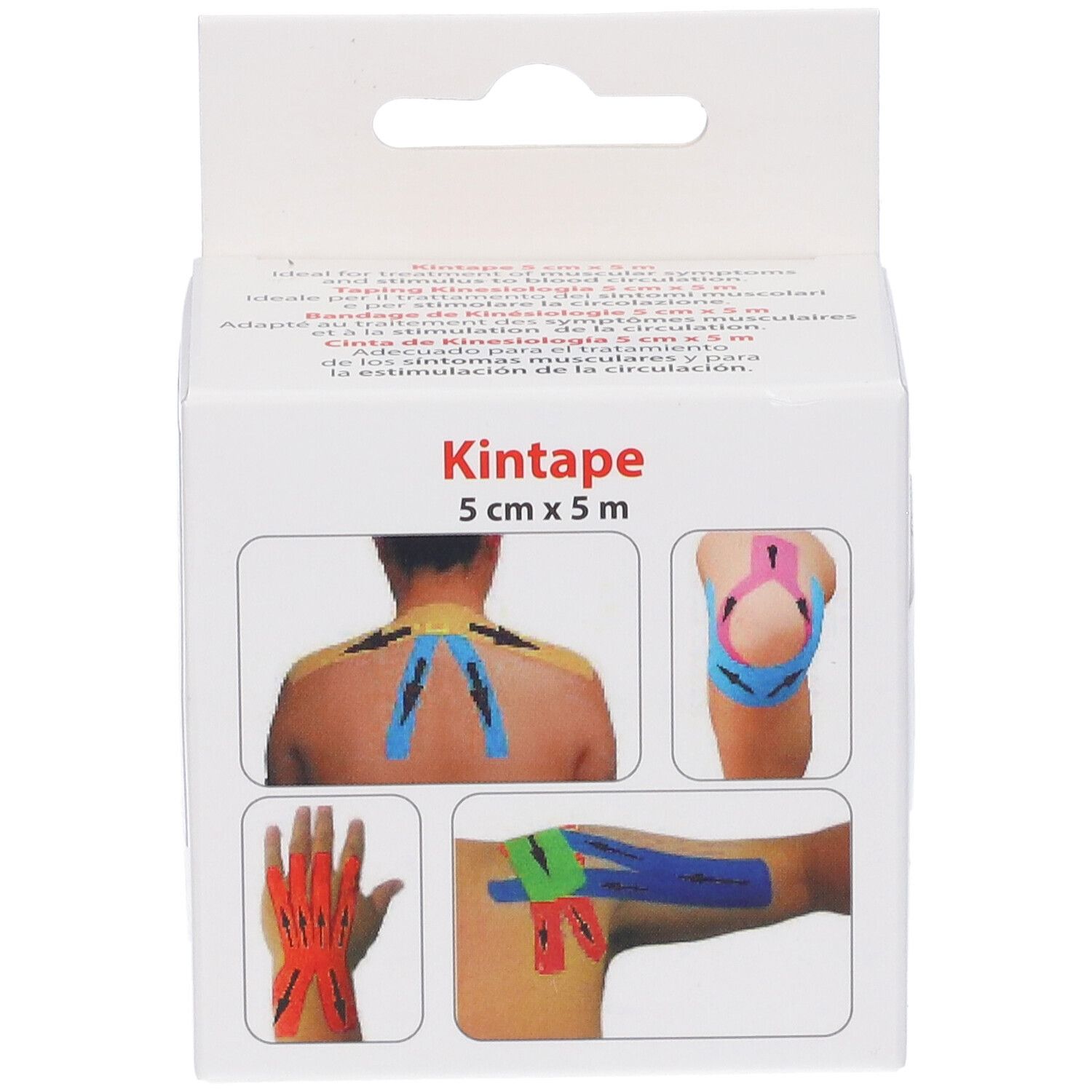 GIMA Taping Kinesiologia 5 M X 5 Cm - Azzurro