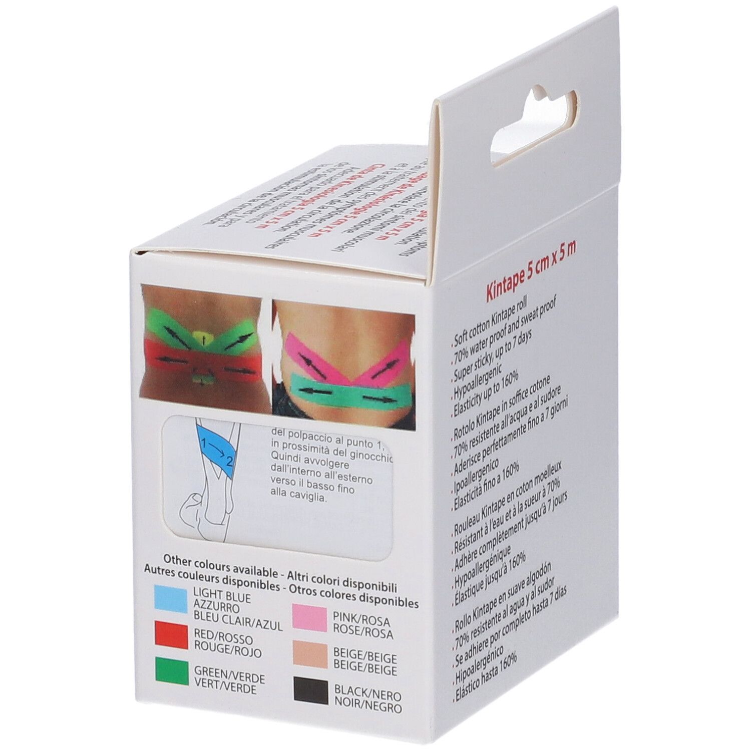 GIMA Taping Kinesiologia 5 M X 5 Cm - Rosa