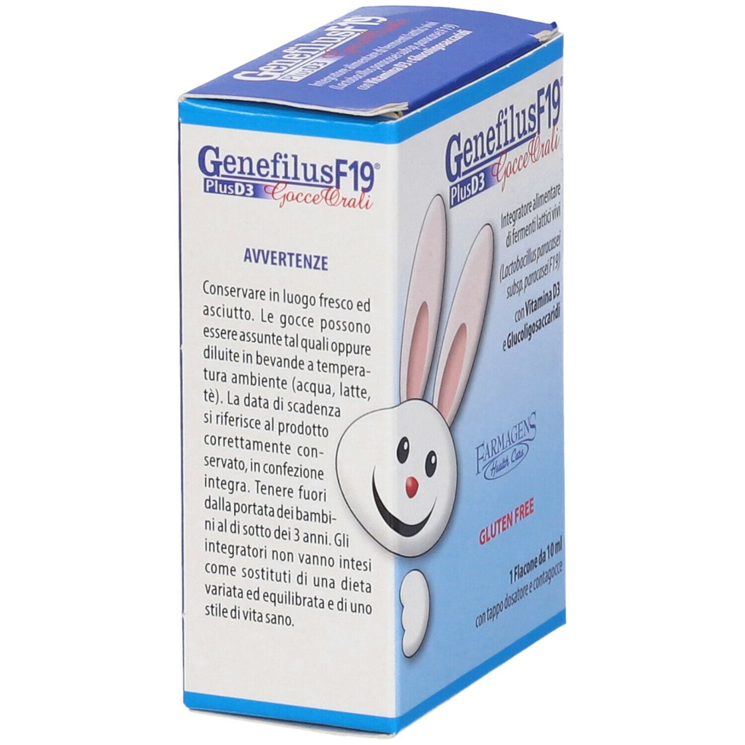 Genefilus F19 Plus D3 Gtt 10Ml