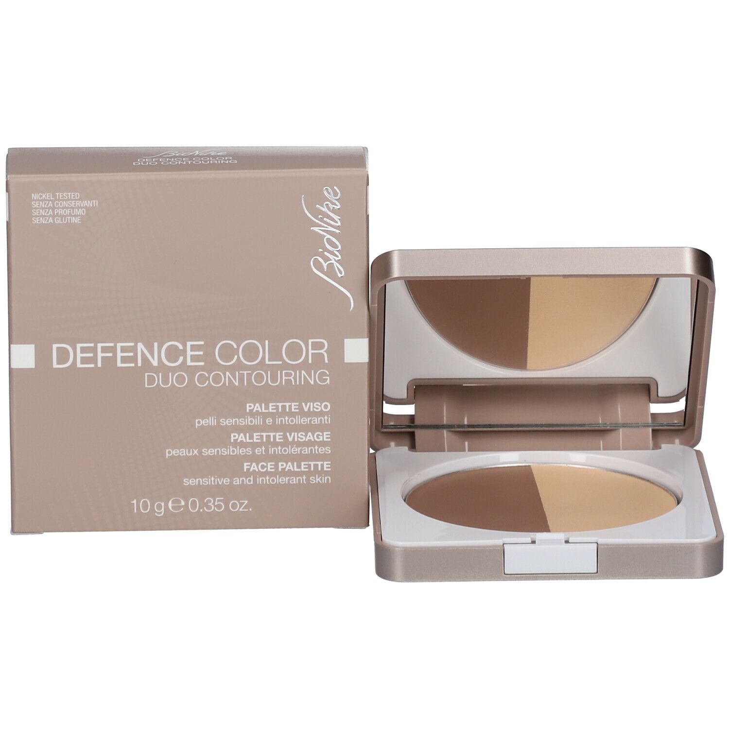 BioNike Defence Color Duo-Contouring Palette Viso 207