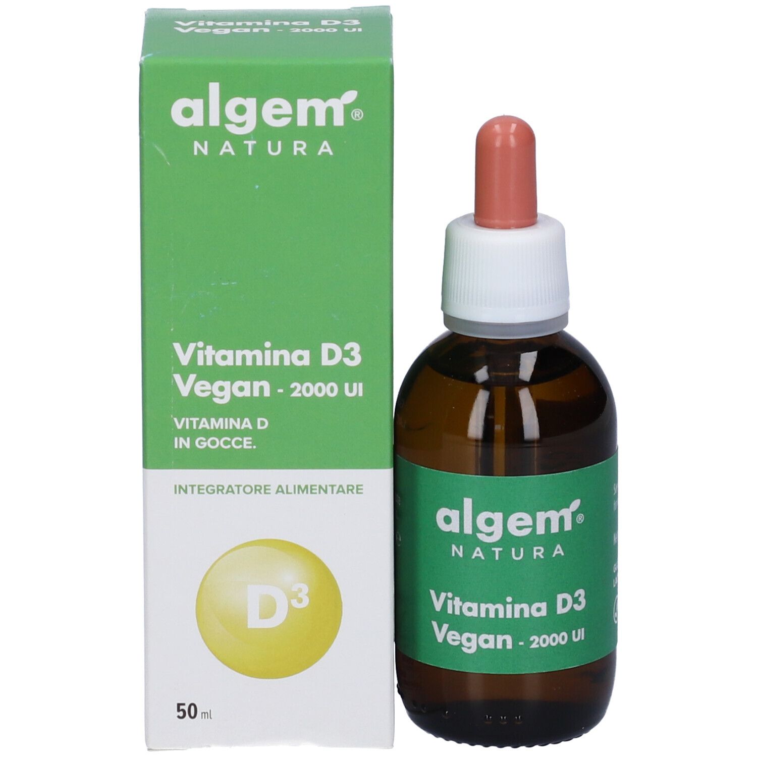 Vitamina D3 Vegan 2000 Ui 50 Ml