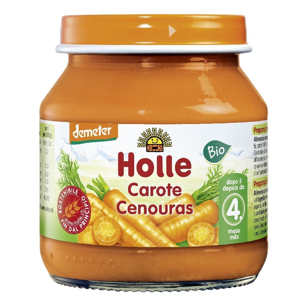 Holle Omogeneizzato Carota125G