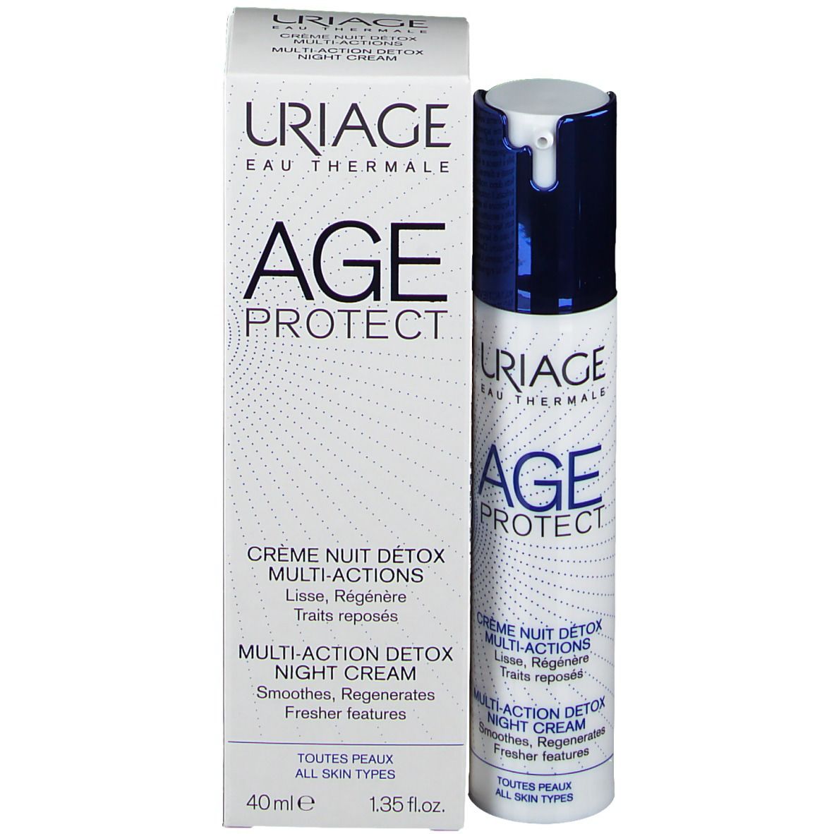 URIAGE Age Protect Crema Notte Detox Multi-Azione