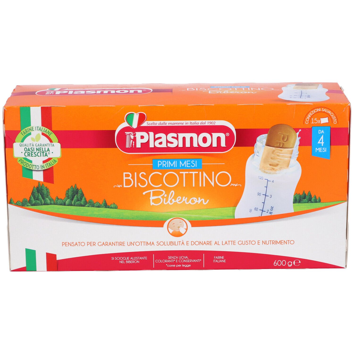 PLASMON BISCOTTI BIBERON 600 G 974036131 - Farmavola