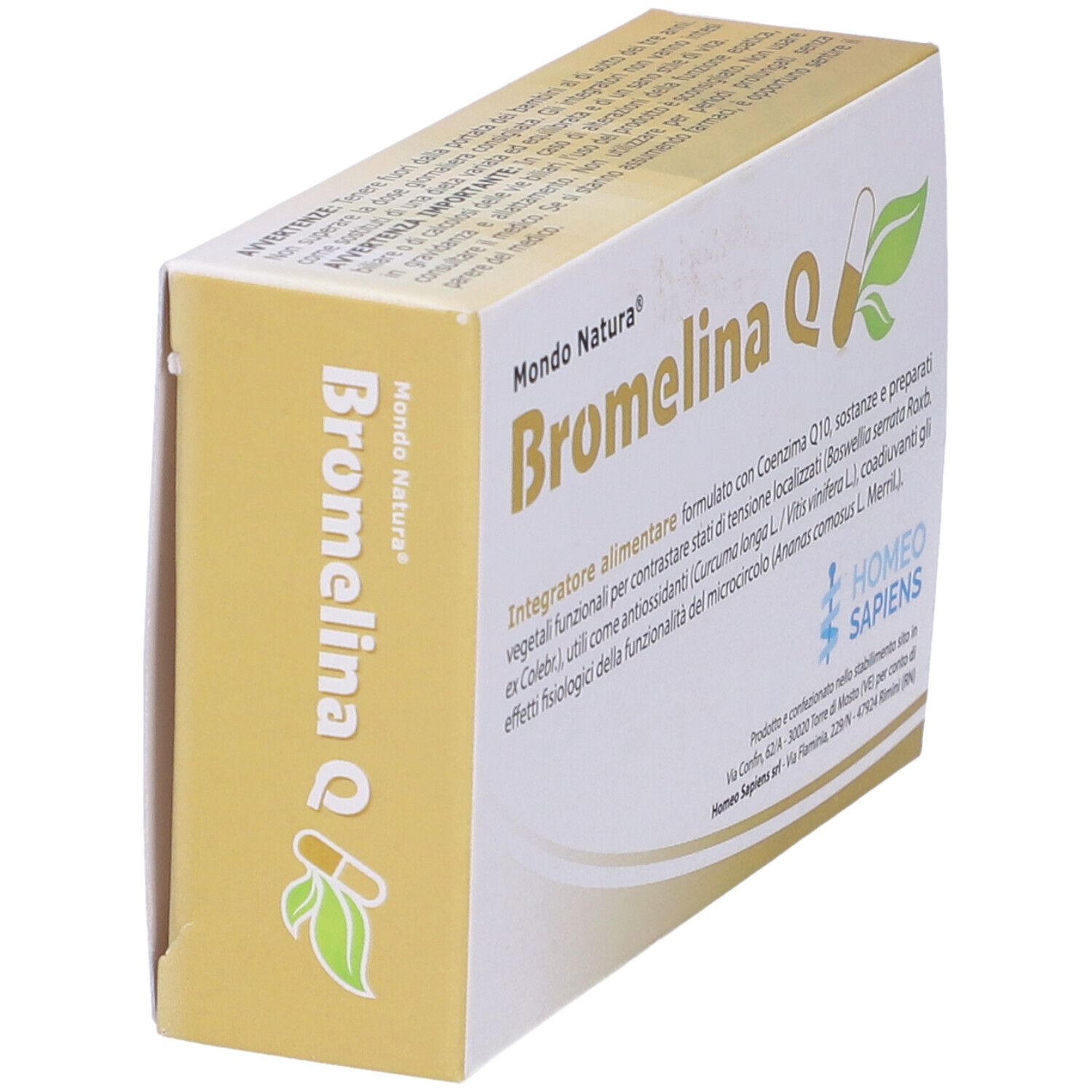 Bromelina Q Mondo Natura 30 Compresse