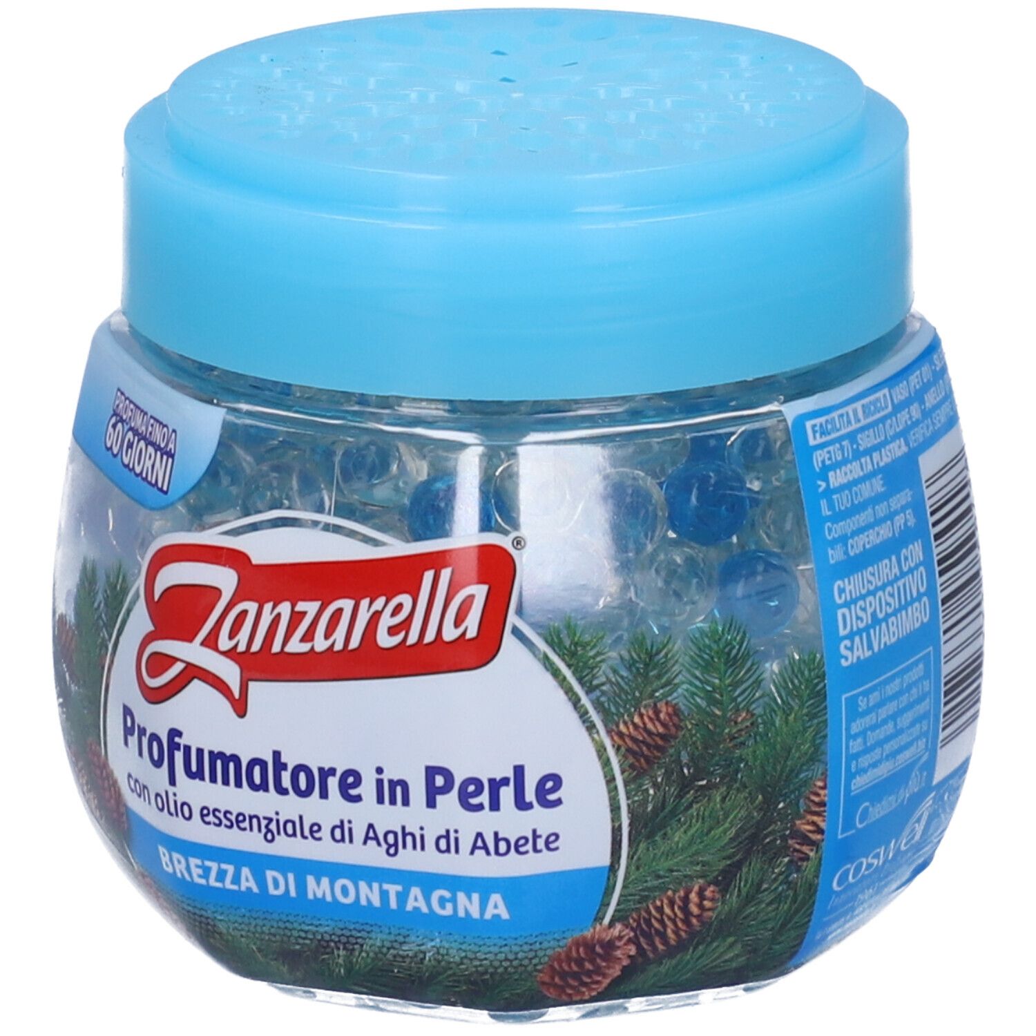 Zanzarella Profumatore In Perle Brezza Di Montagna