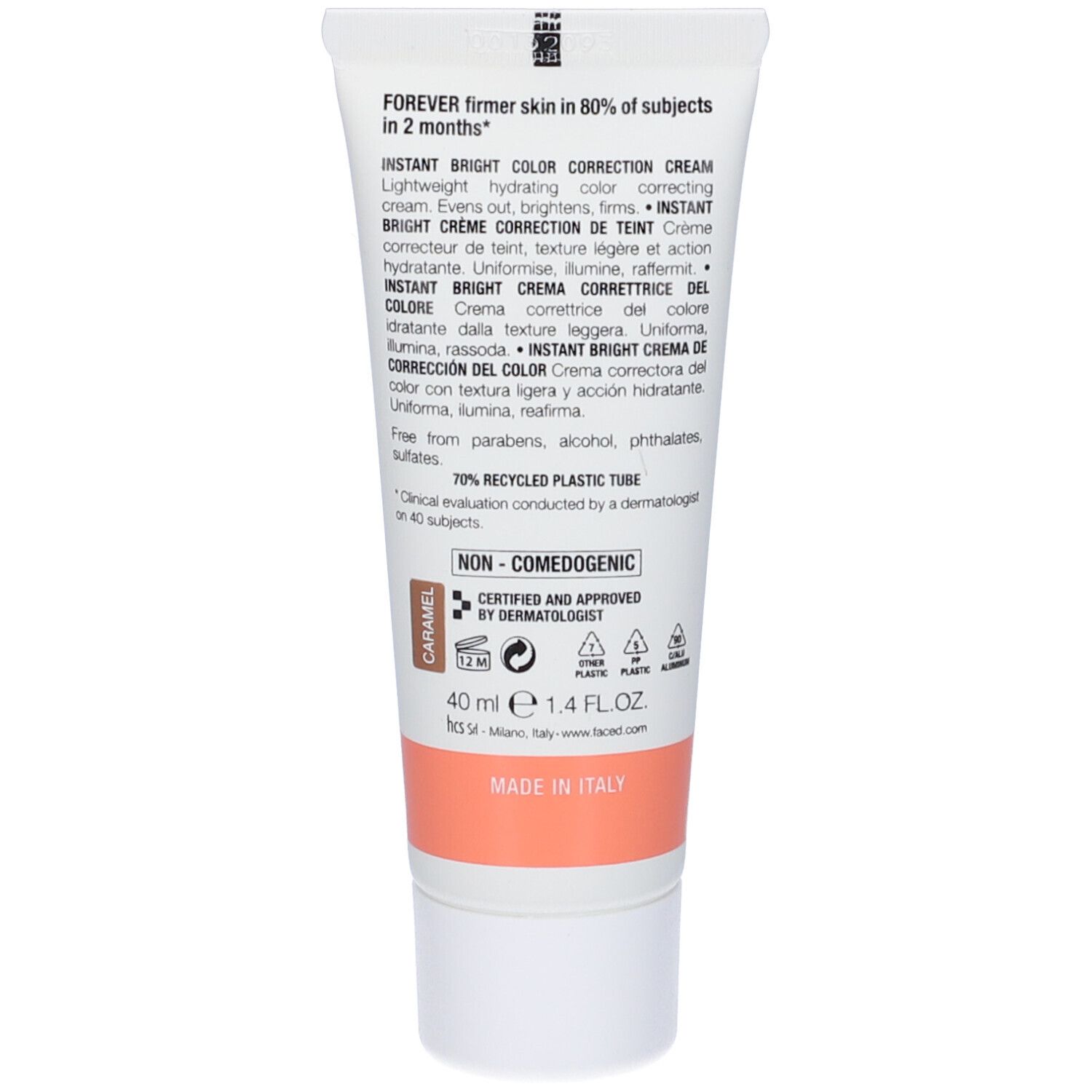 FaceD CC Crema Correttrice  Caramel SPF20