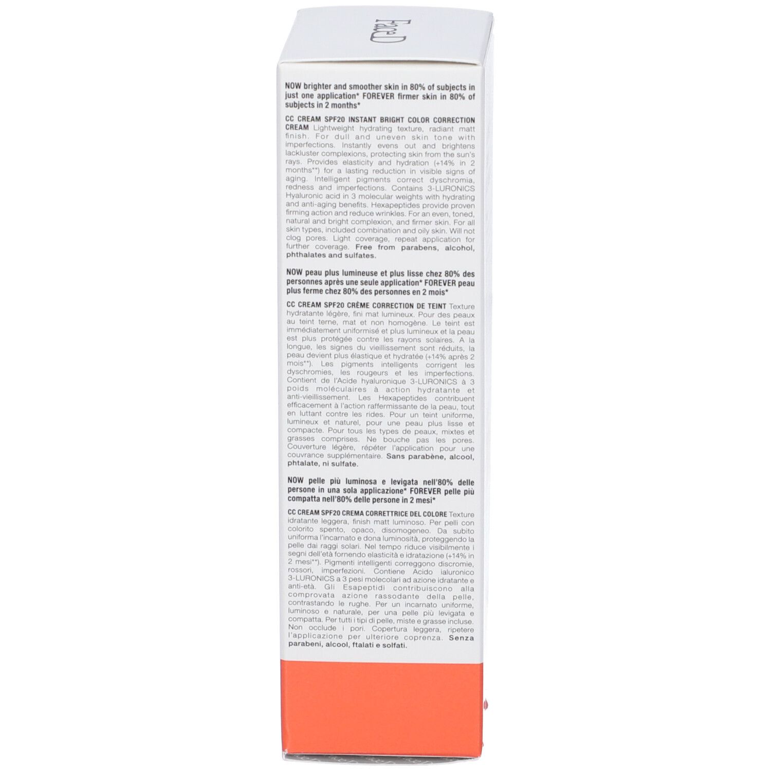 FaceD CC Crema Correttrice  Caramel SPF20