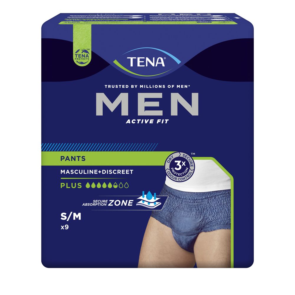 TENA Men Active Fit Pants Taglia S/M