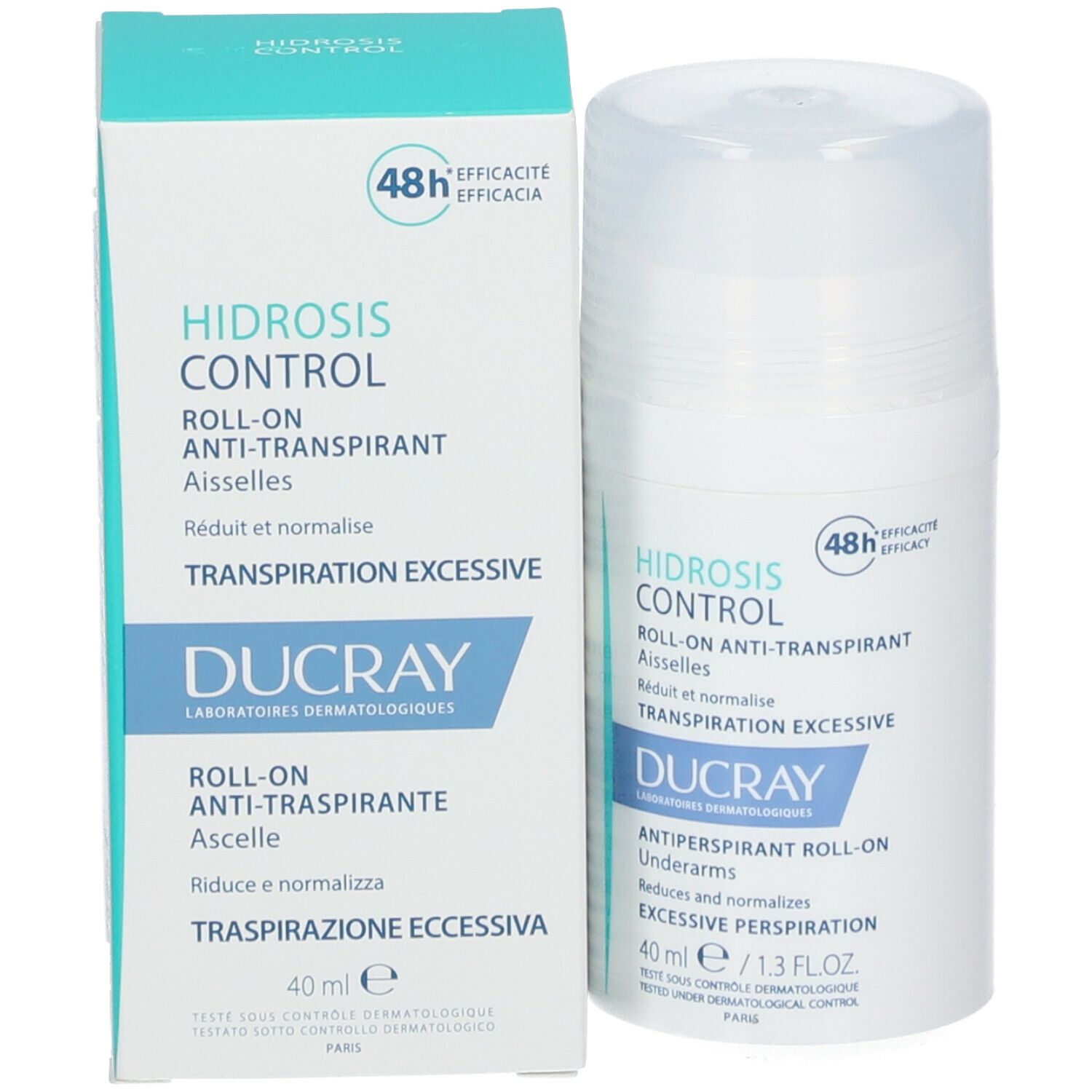 Ducray Hidrosis Control Roll On Anti Traspirante 40 Ml Redcare