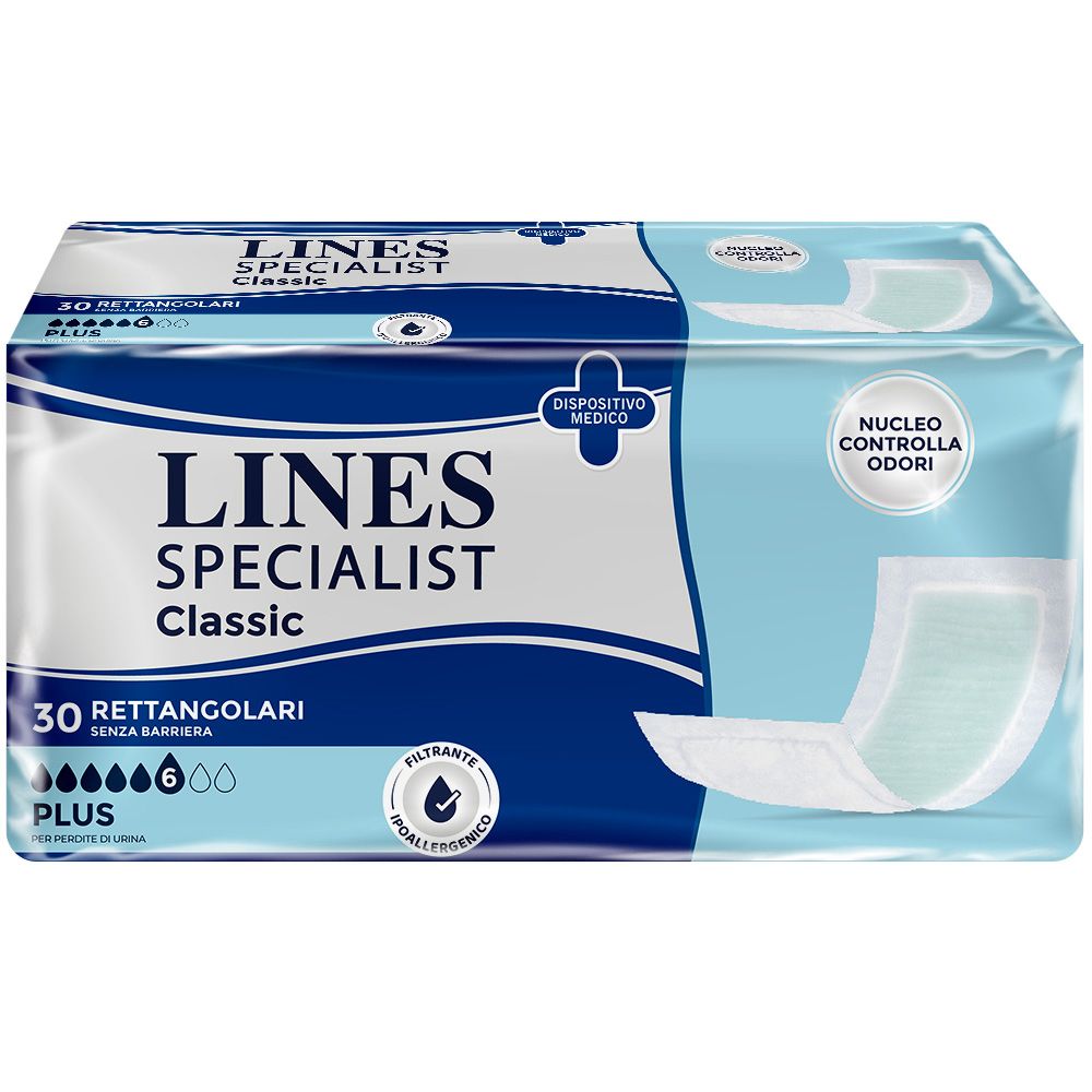 Lines Specialist Classic Rettangolare Senza Barriere