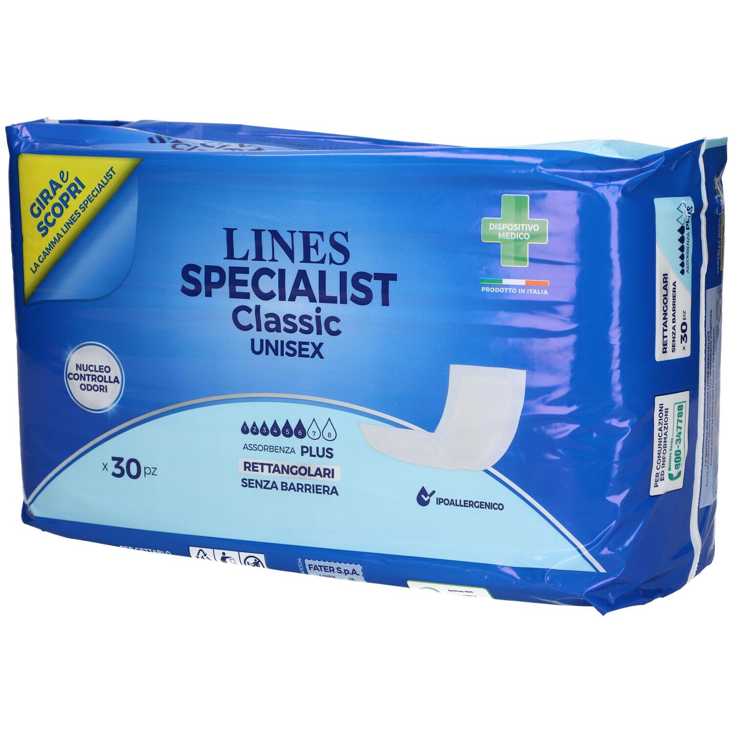 LINES Specialist Classic Unisex Rettangolari