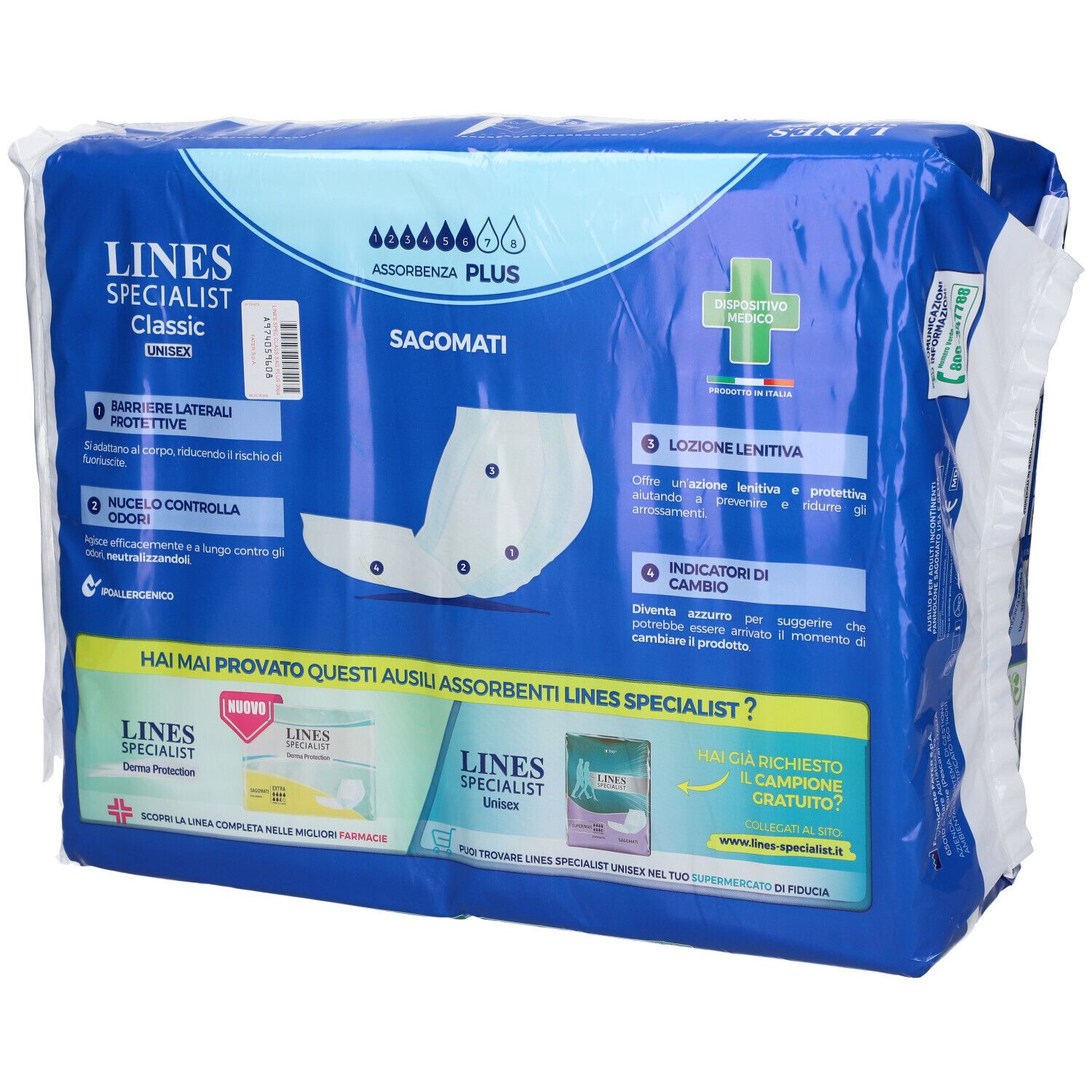 LINES Specialist Classic Unisex Sagomati